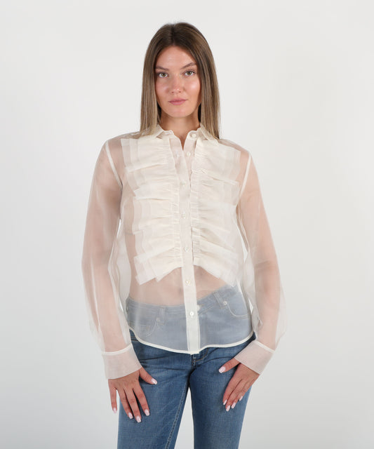 P.A.R.O.S.H. Camicia con rouches