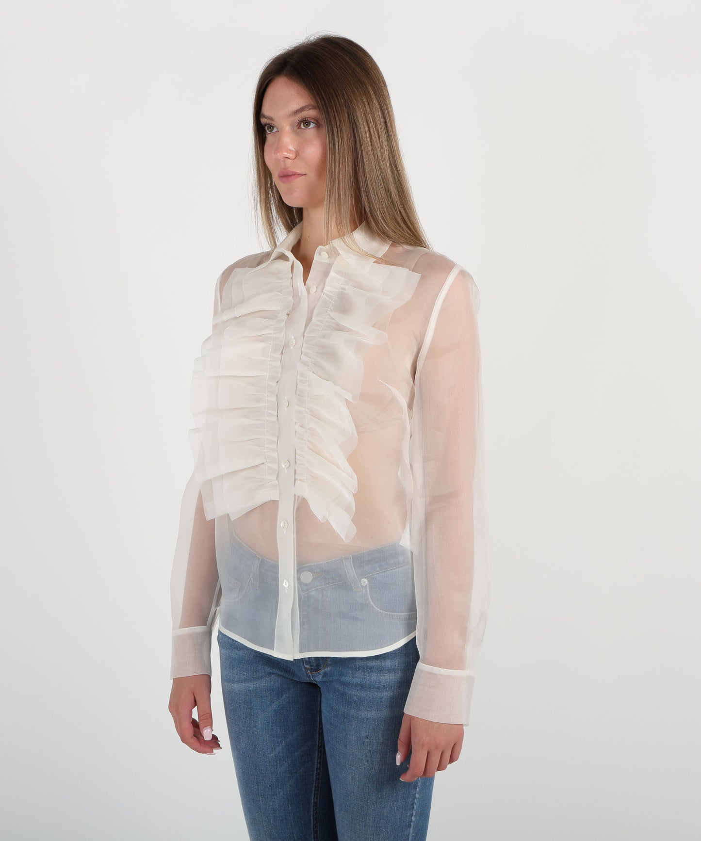 P.A.R.O.S.H. Camicia con rouches