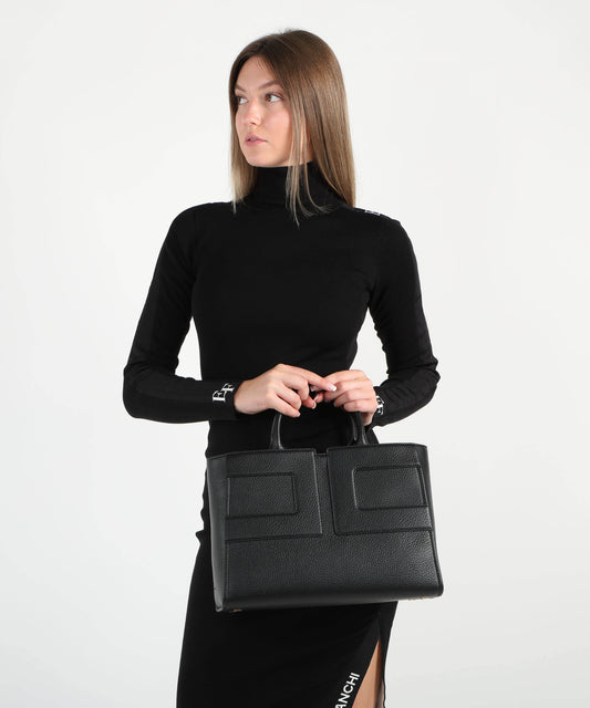 ELISABETTA FRANCHI Shopper con logo