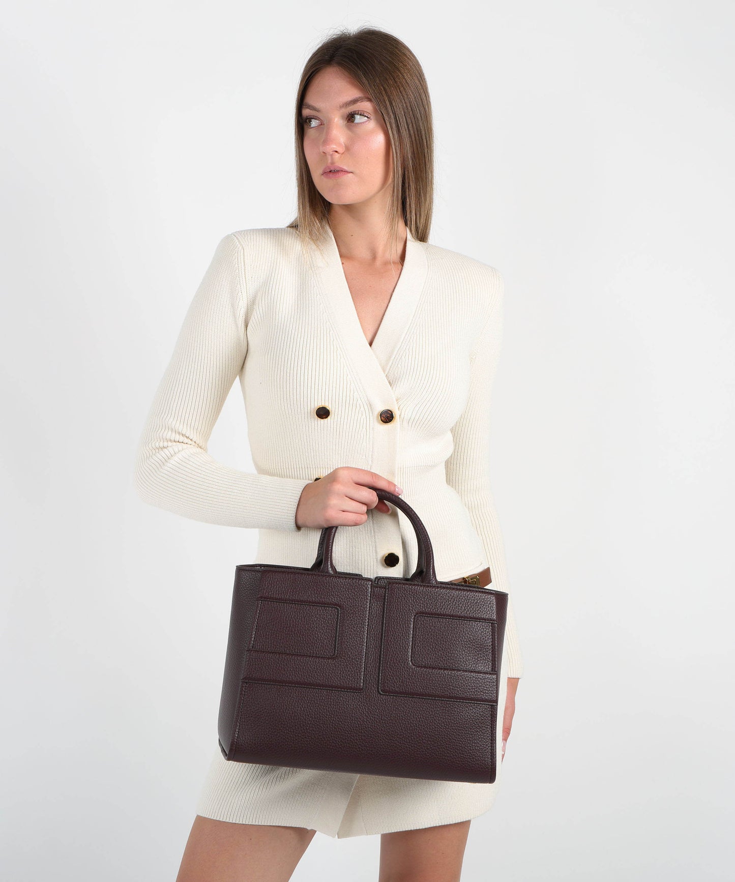 ELISABETTA FRANCHI Shopper con logo