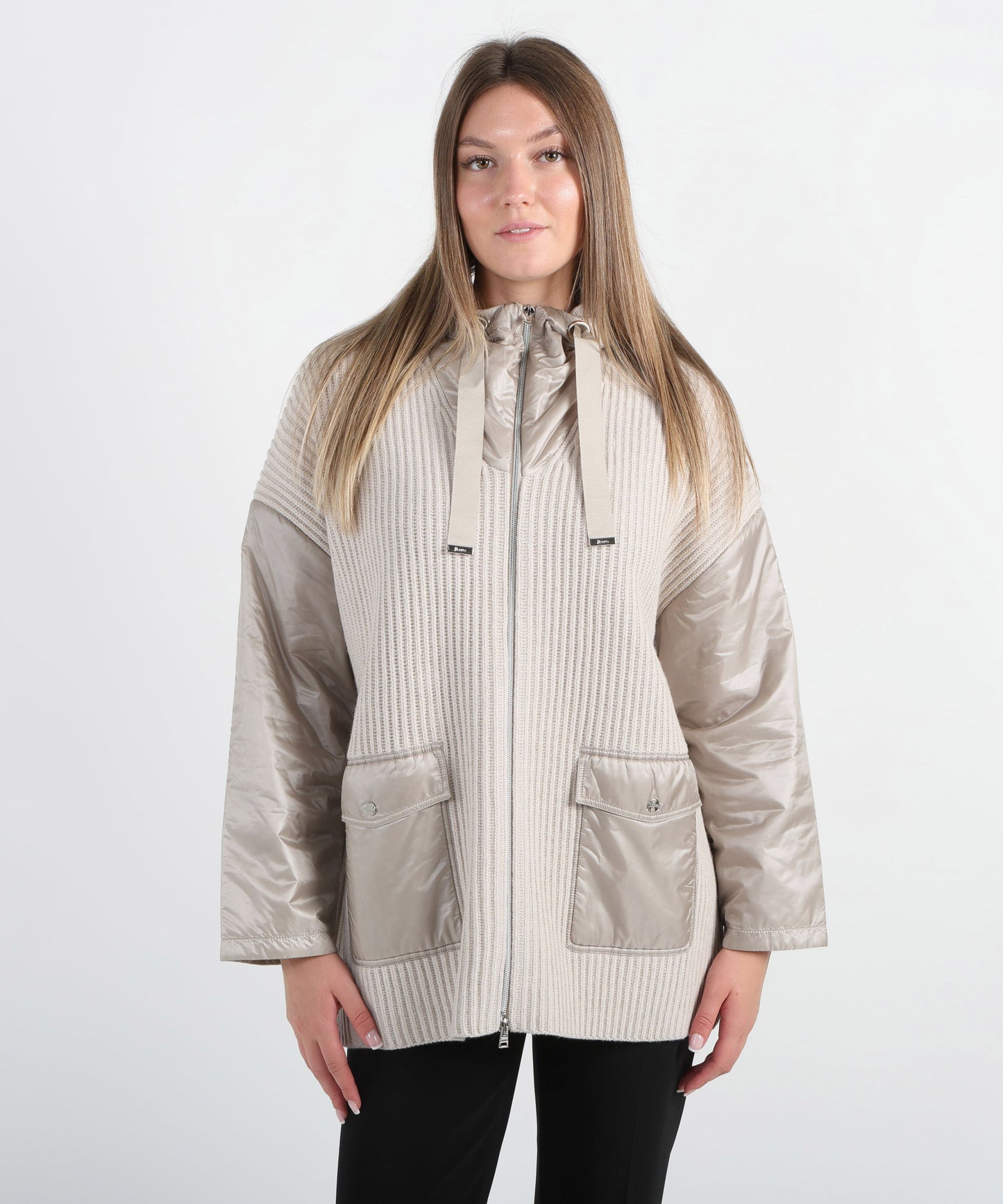 HERNO Giacca resort in lana e nylon