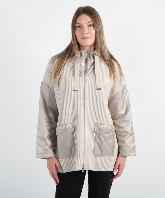 HERNO Giacca resort in lana e nylon