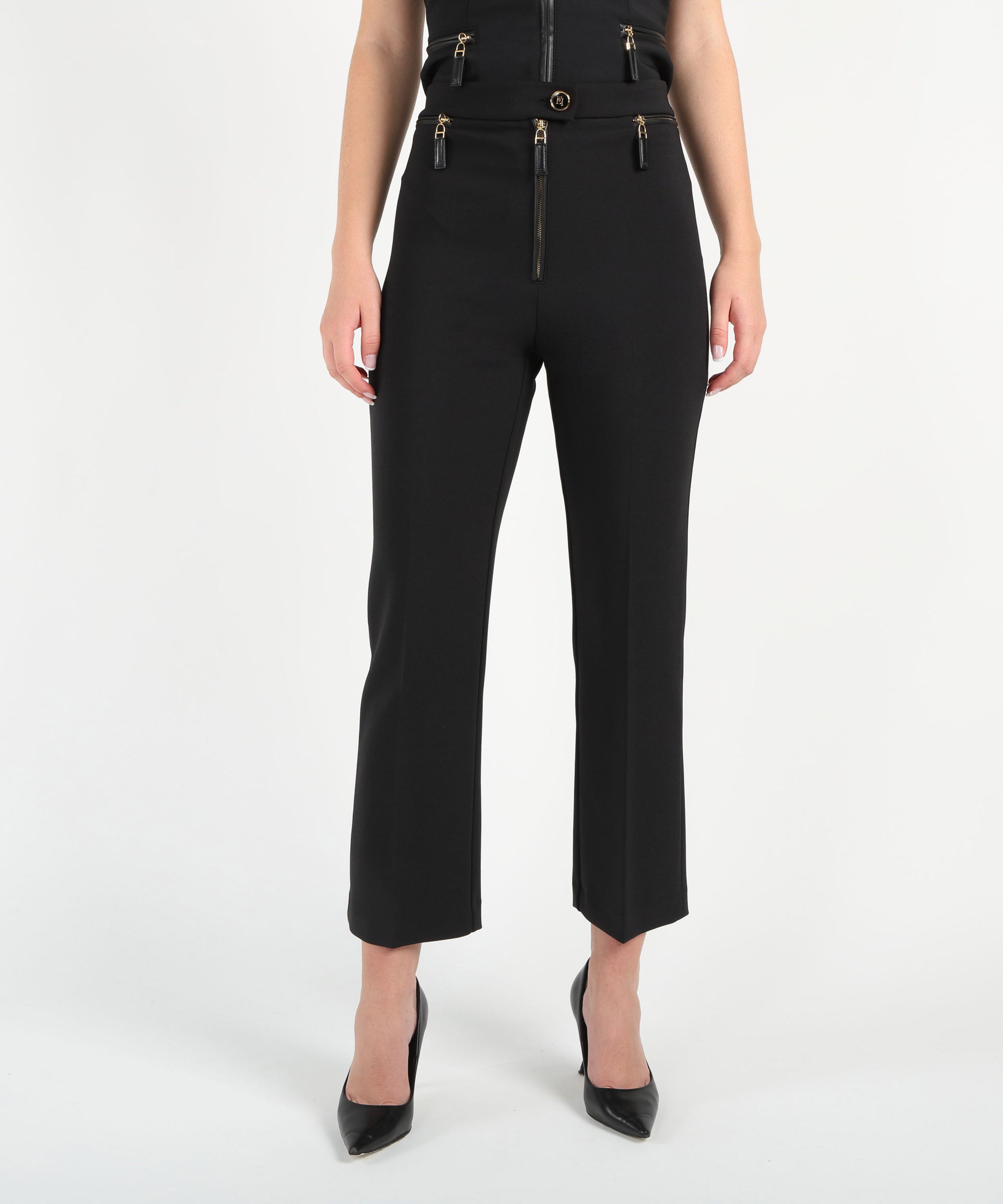 ELISABETTA FRANCHI Pantaloni a sigaretta