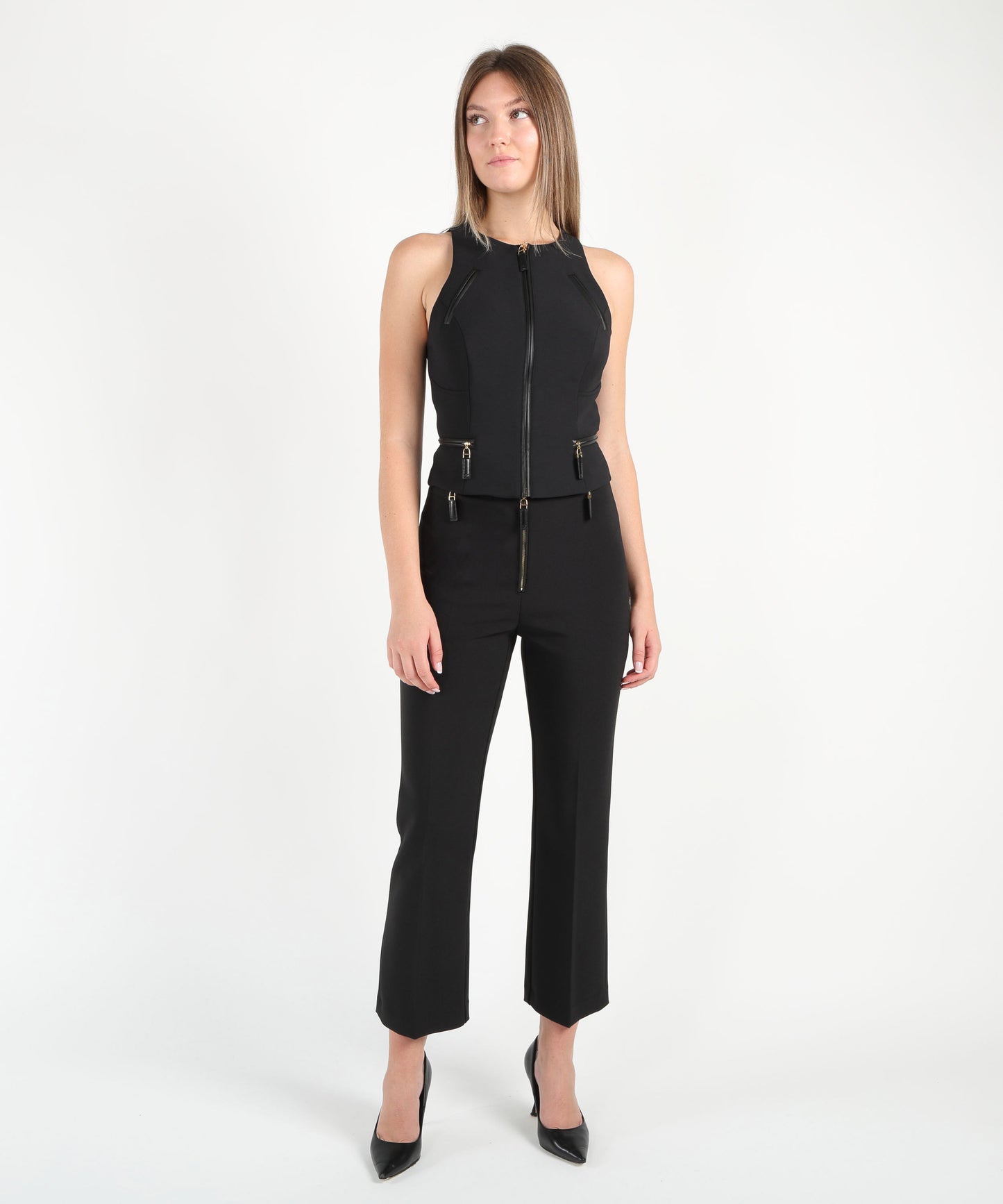 ELISABETTA FRANCHI Pantaloni a sigaretta