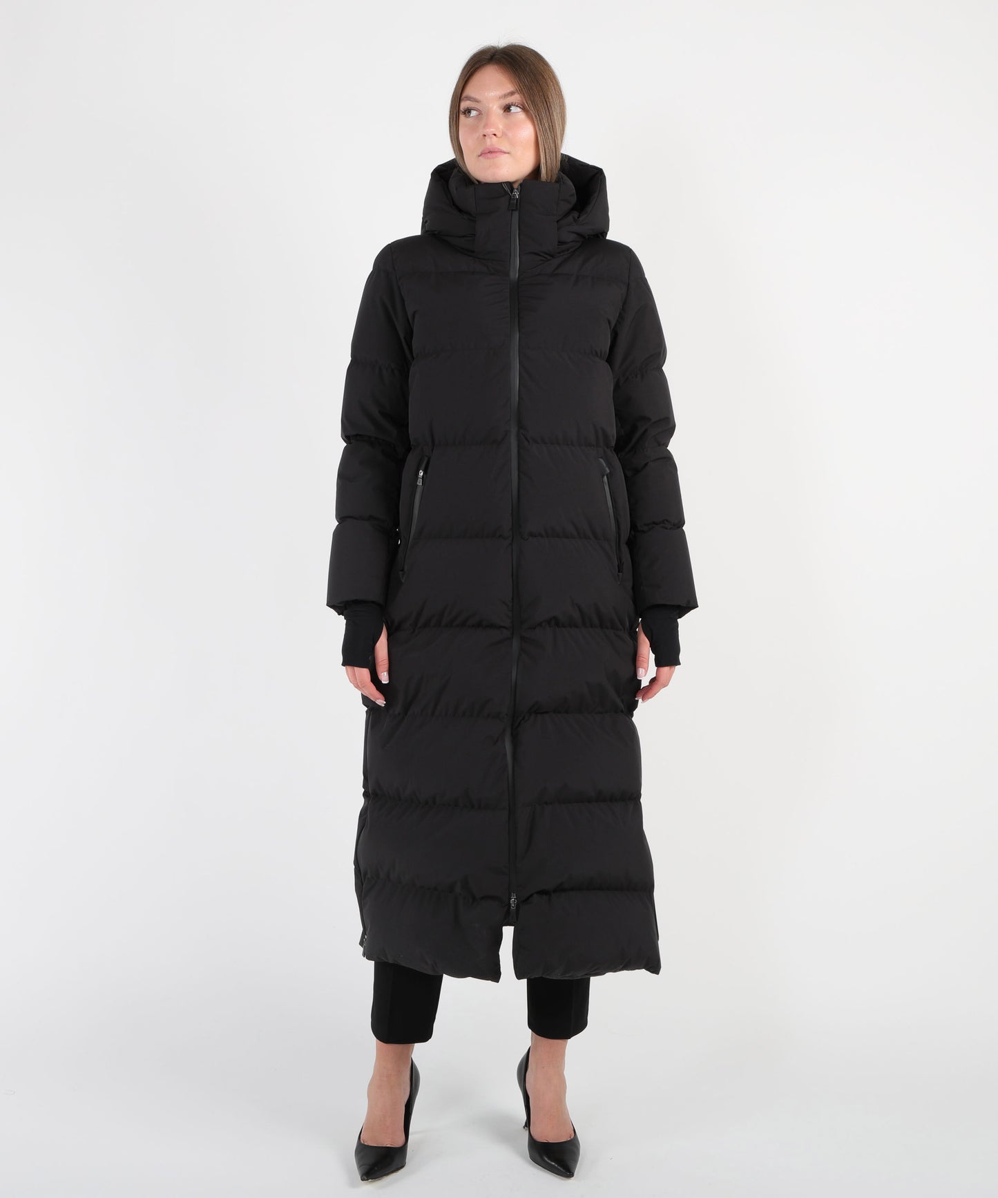 HERNO Piumino 2layers lungo laminar in goretex infinium windstopper