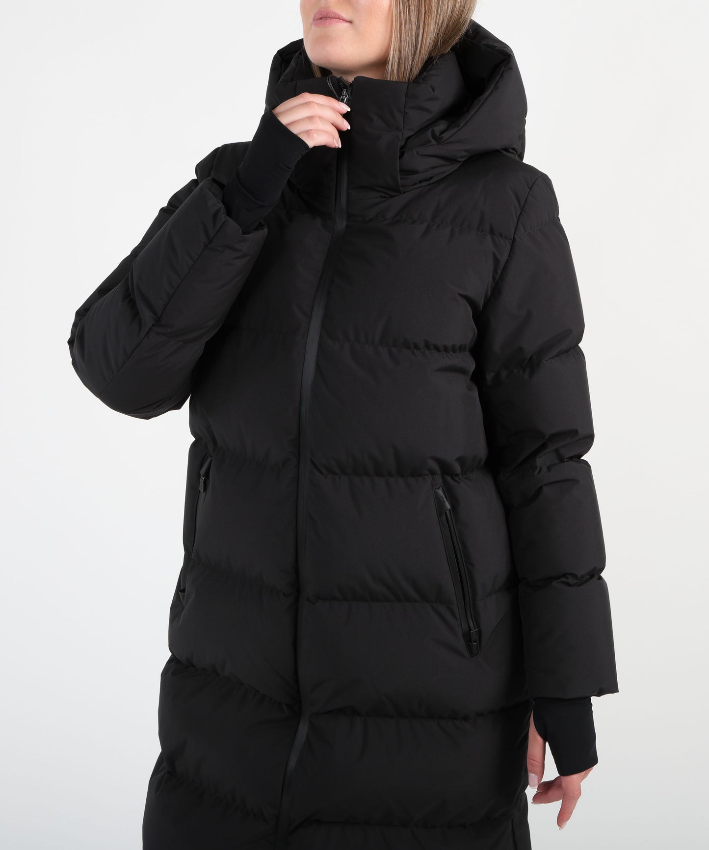 HERNO Piumino 2layers lungo laminar in goretex infinium windstopper