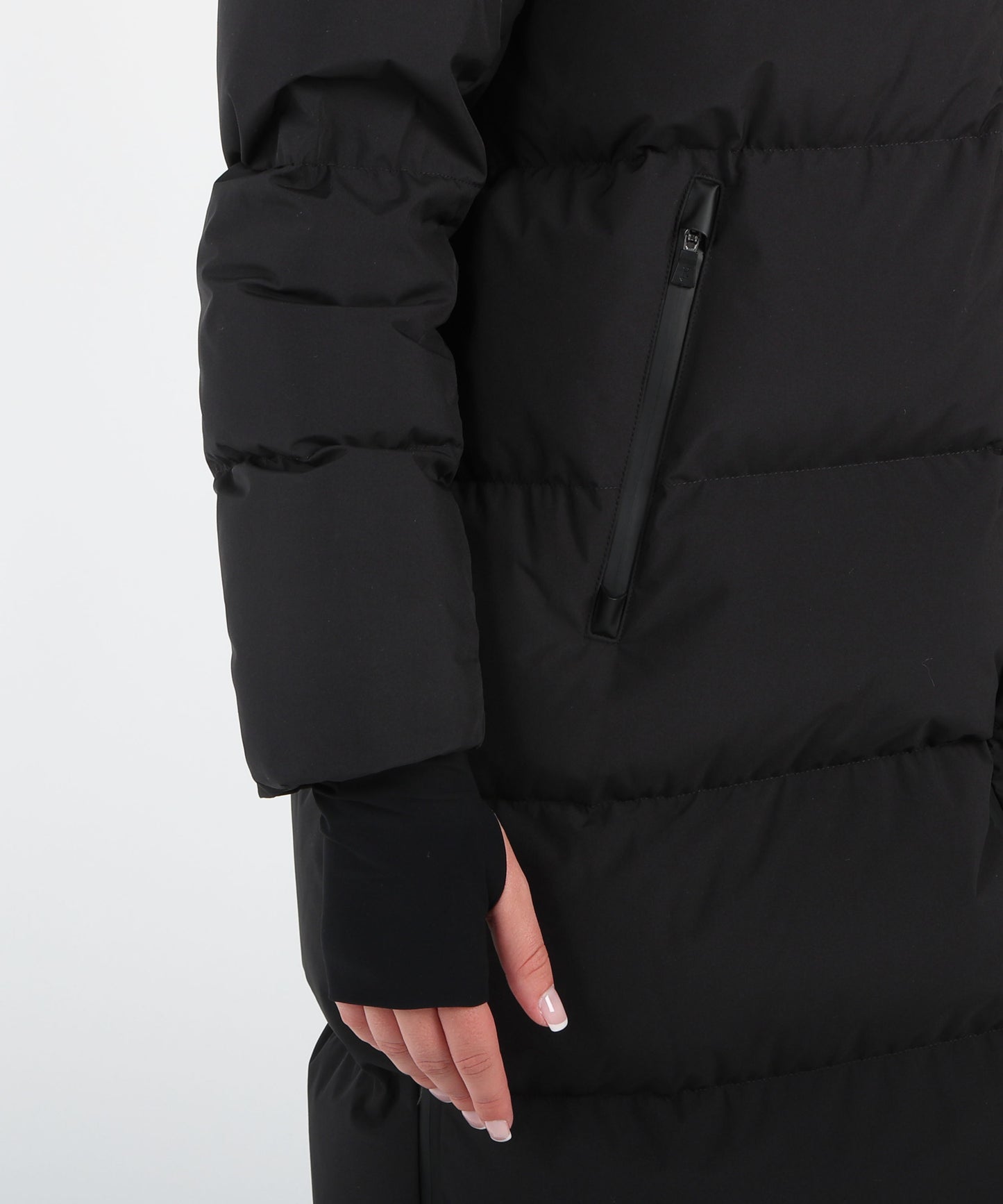 HERNO Piumino 2layers lungo laminar in goretex infinium windstopper