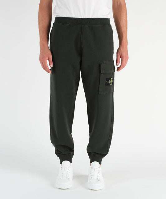 STONE ISLAND Pantalone jogger vestibilità regular con tasca a soffietto sulla gamba