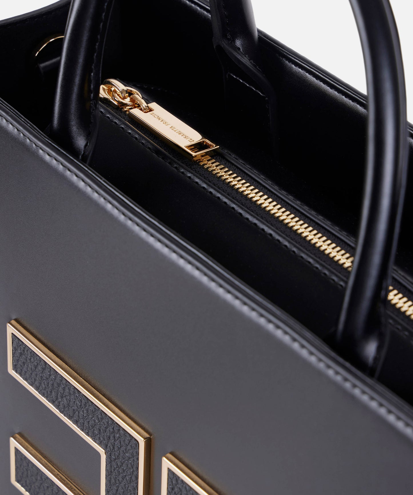 ELISABETTA FRANCHI Big tote con logo