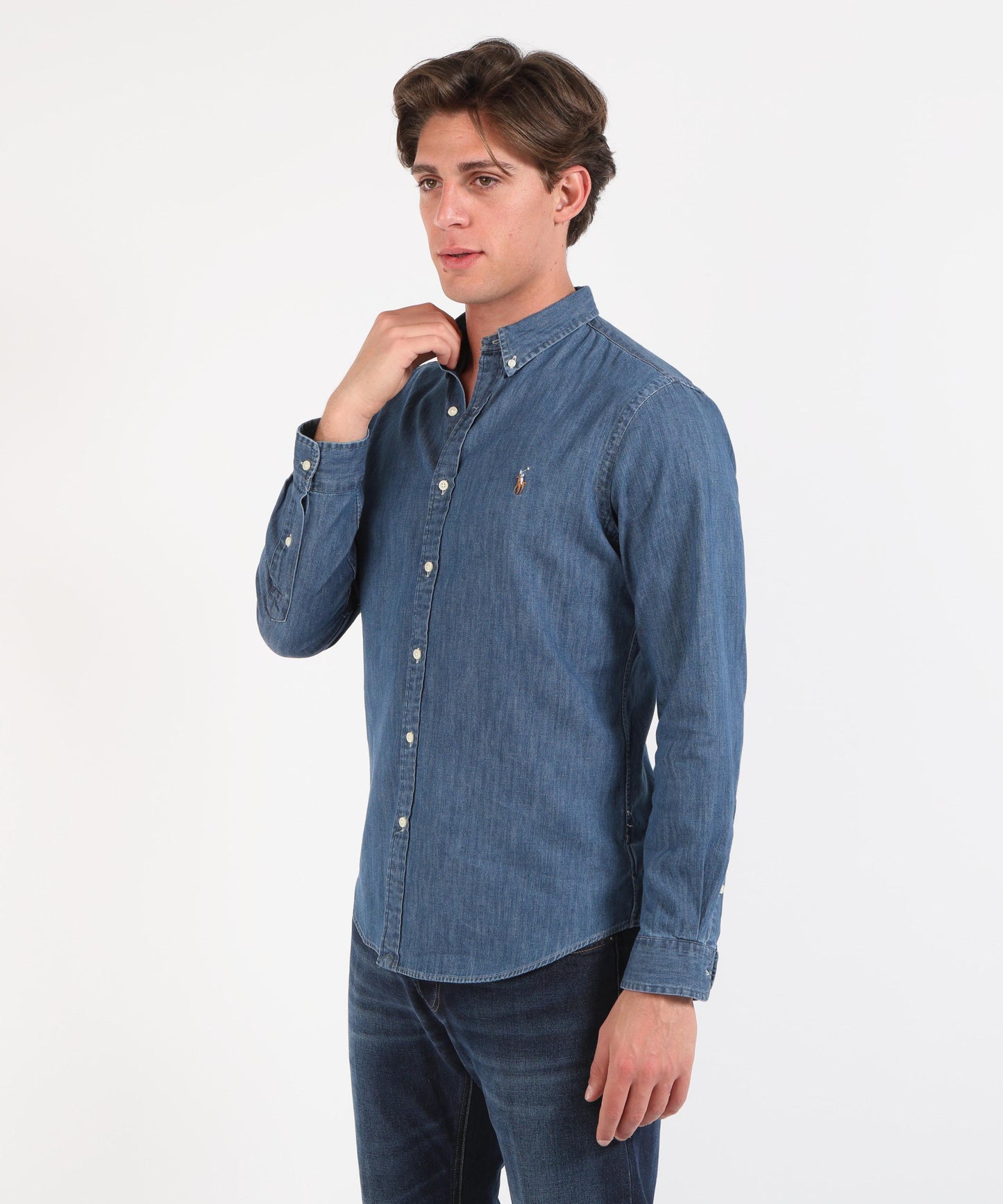 POLO RALPH LAUREN camicia denim