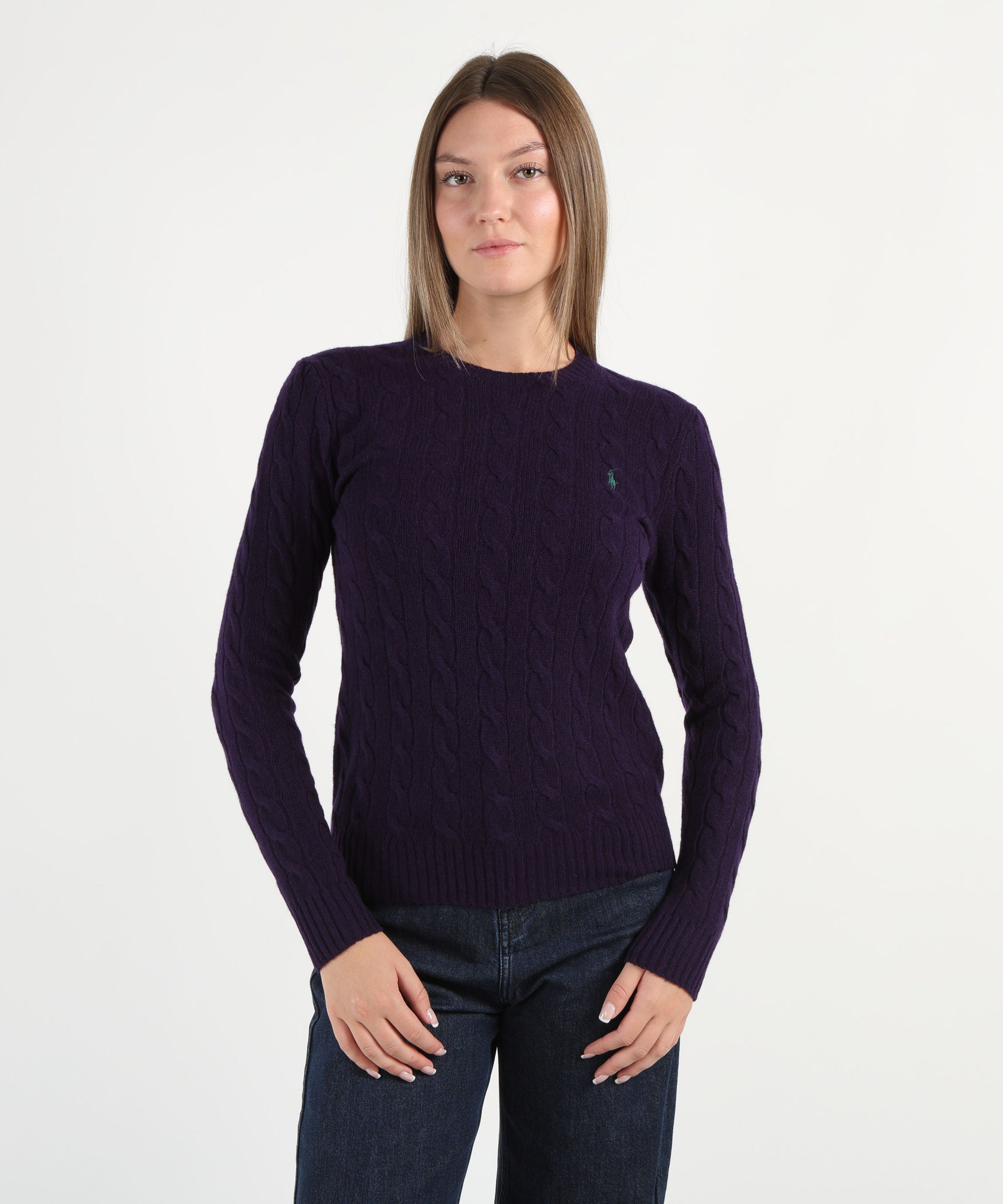 POLO RALPH LAUREN Pullover a treccia