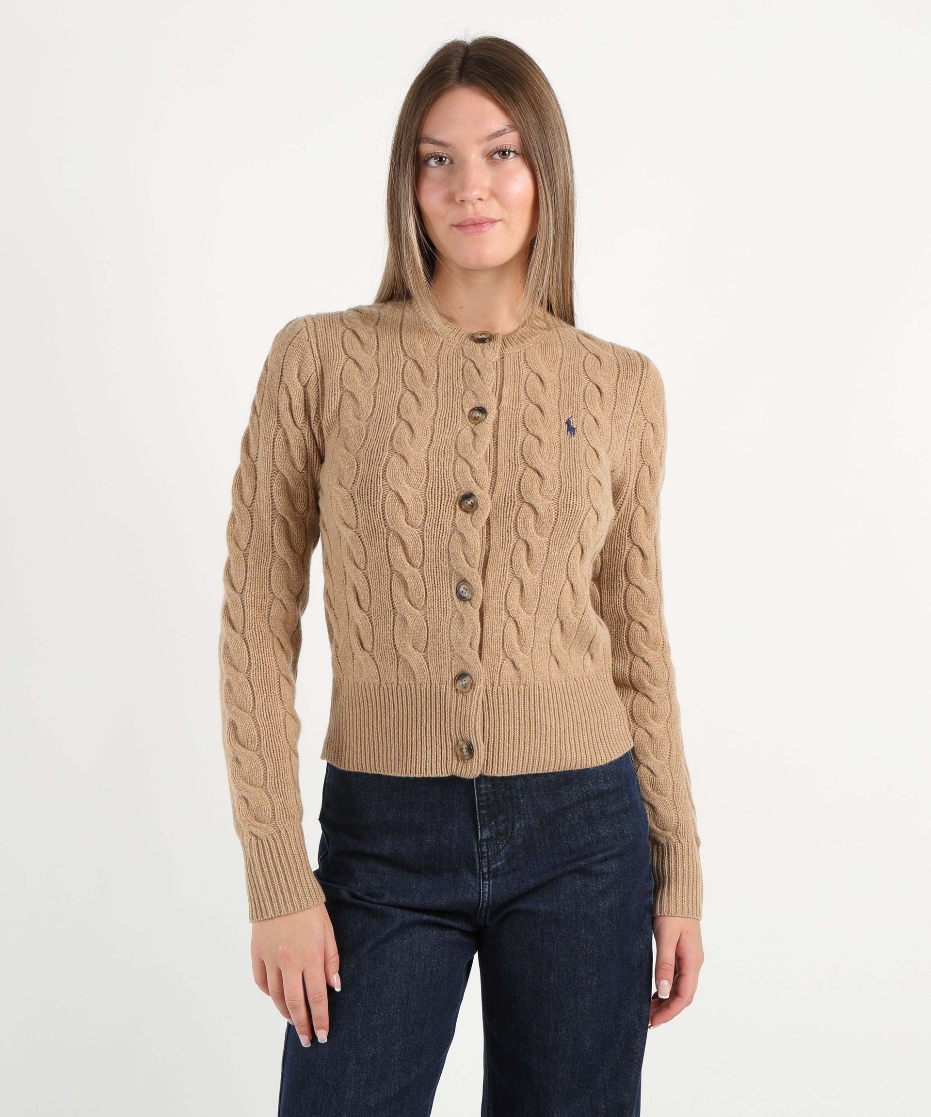 POLO RALPH LAUREN Cardigan a treccia