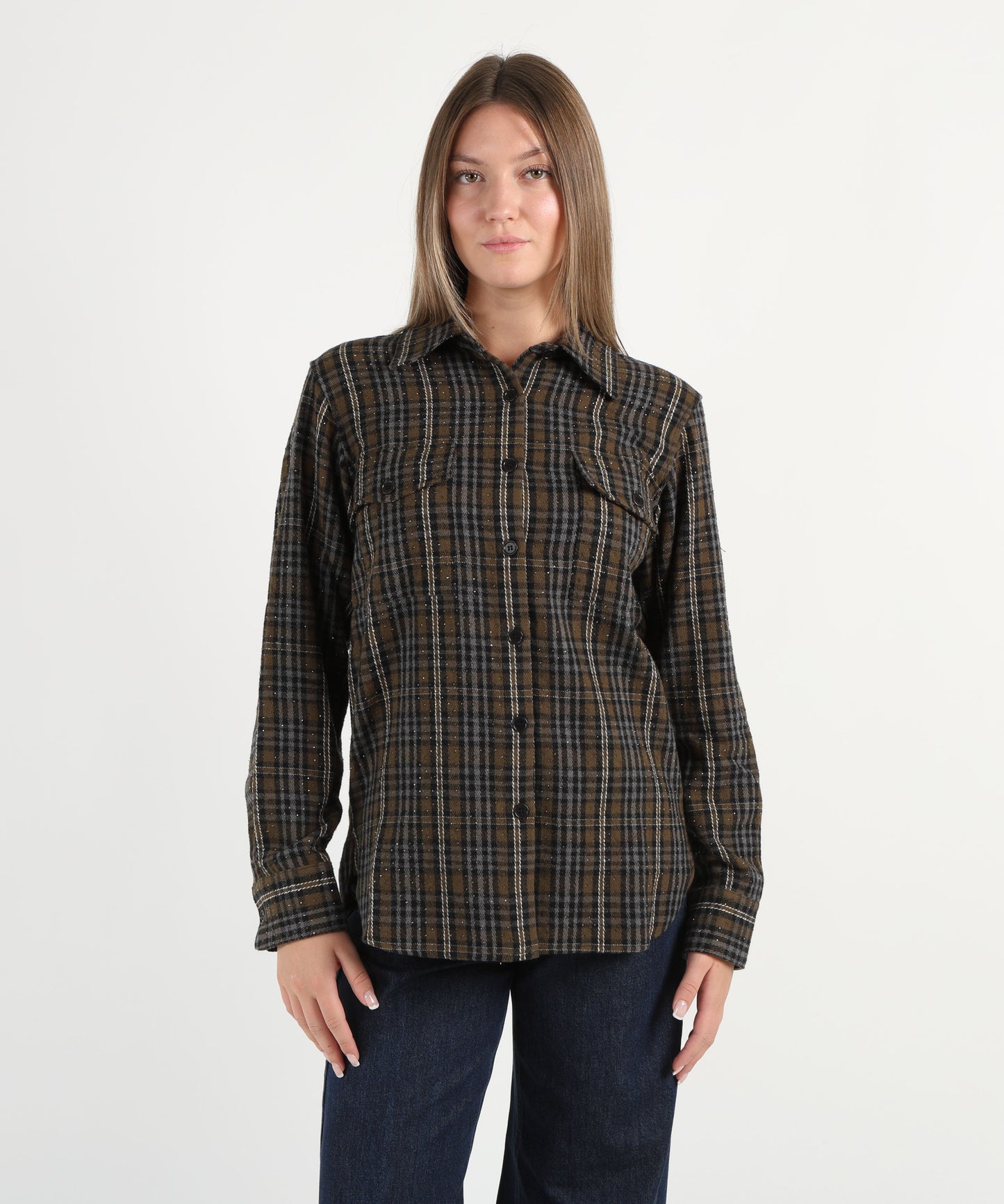P.A.R.O.S.H. Camicia fantasia a quadri