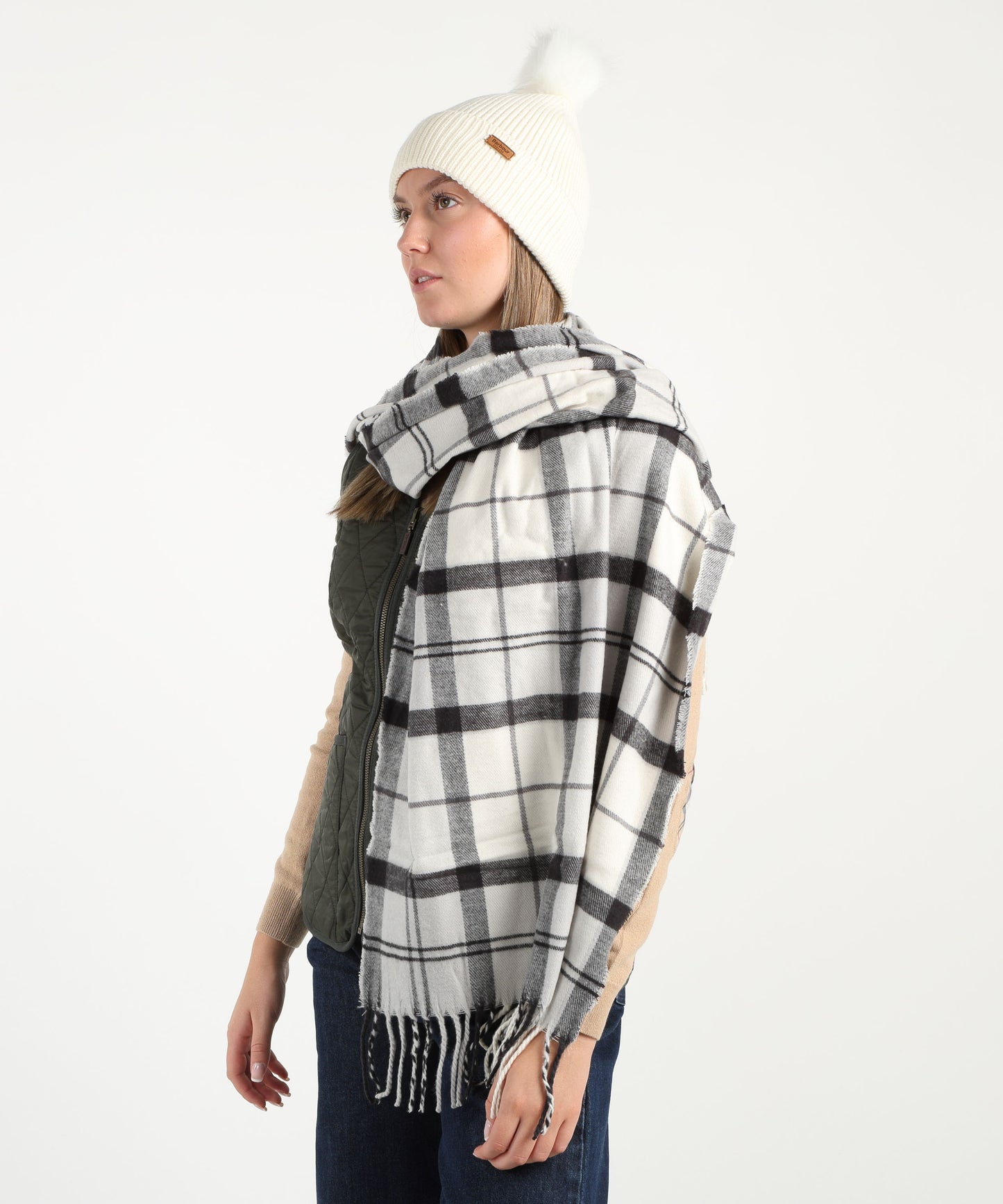 BARBOUR Sciarpa e cappello