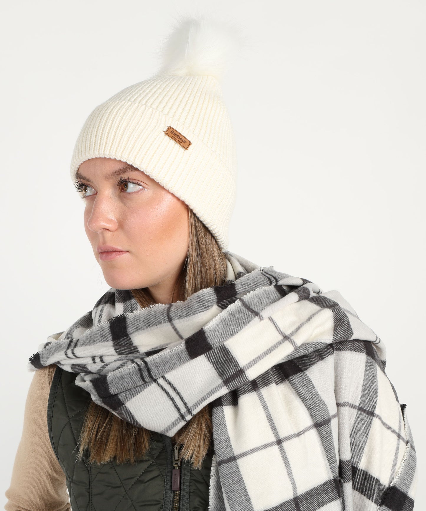 BARBOUR Sciarpa e cappello