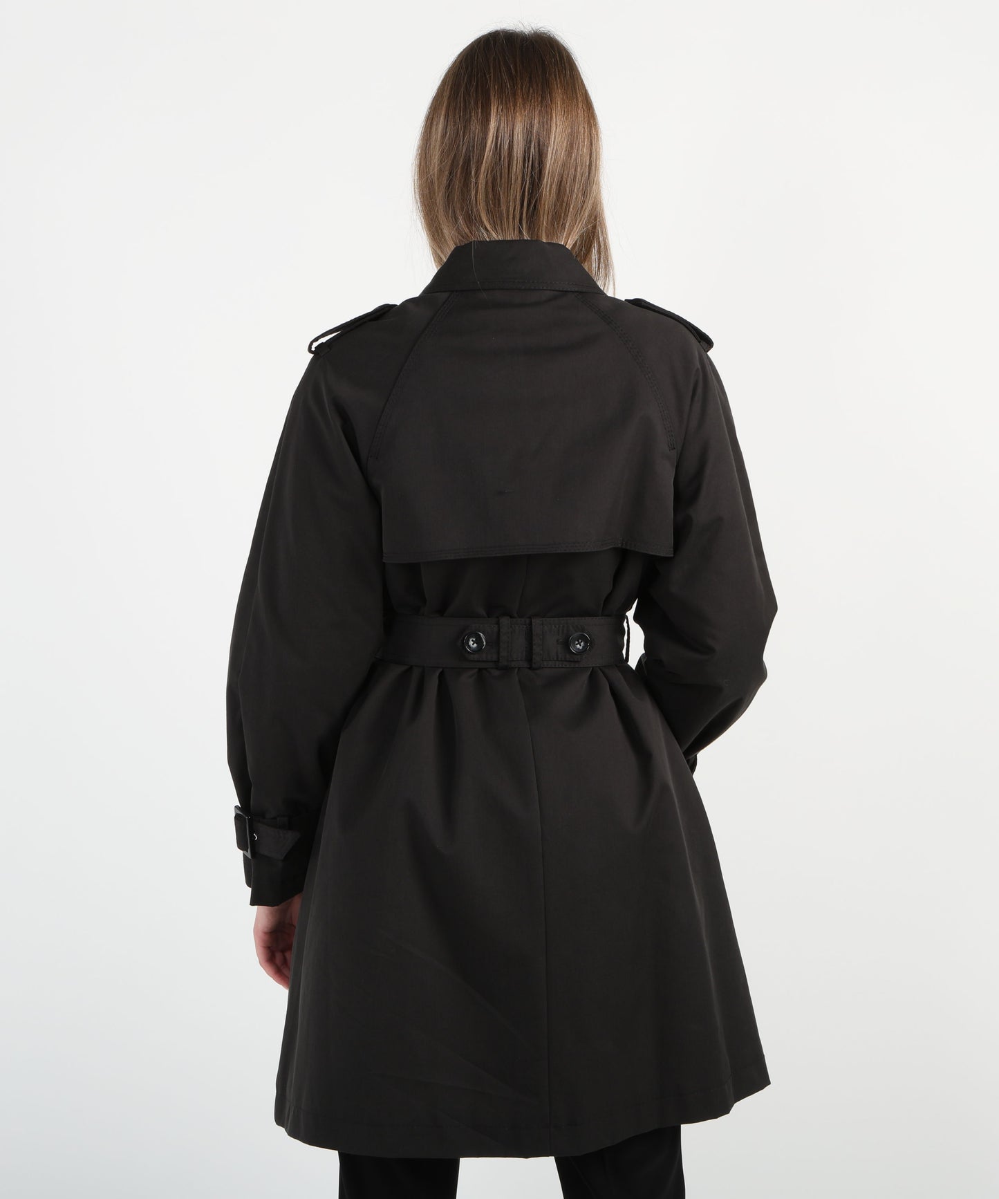 PENNYBLACK Trench monopetto in gabardine