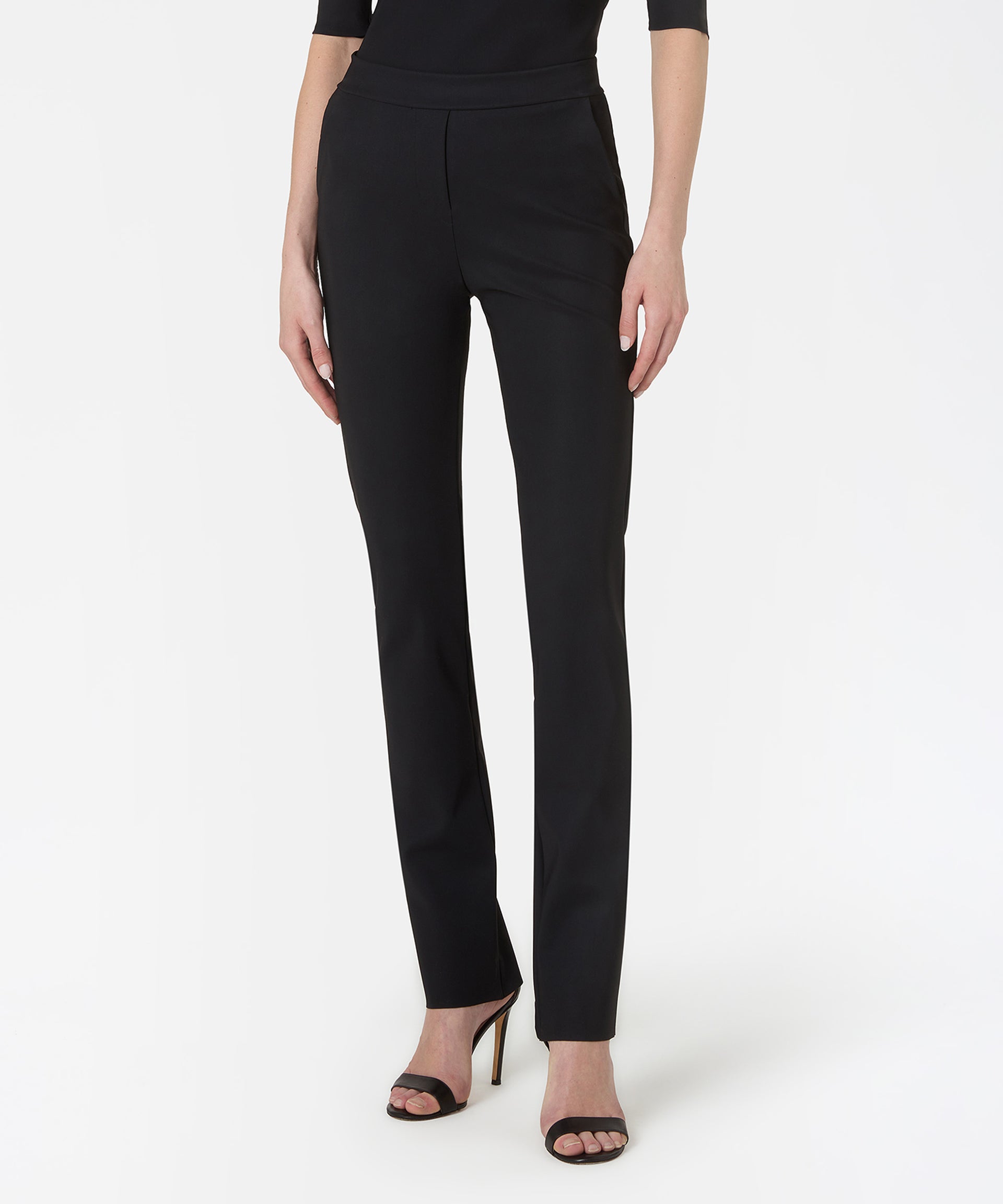 CHIARA BONI Pantalone donna a sigaretta jersey stretch