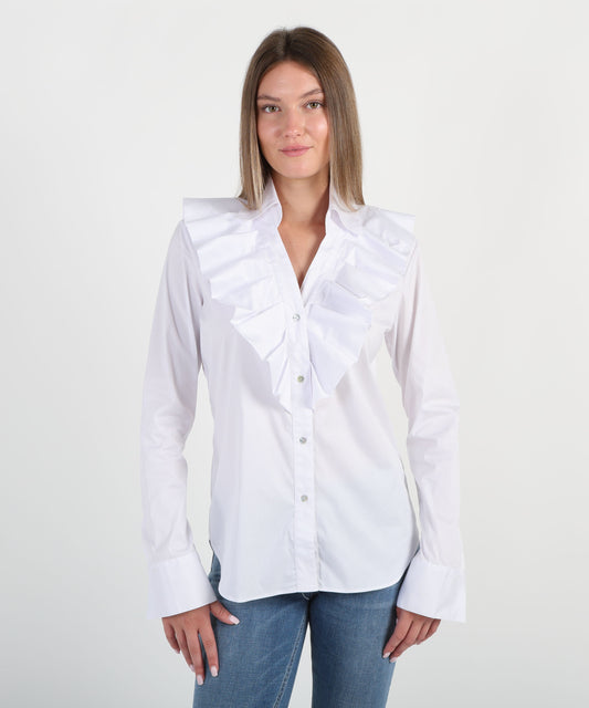 CHIARA BONI Camicia donna in cotone stretch