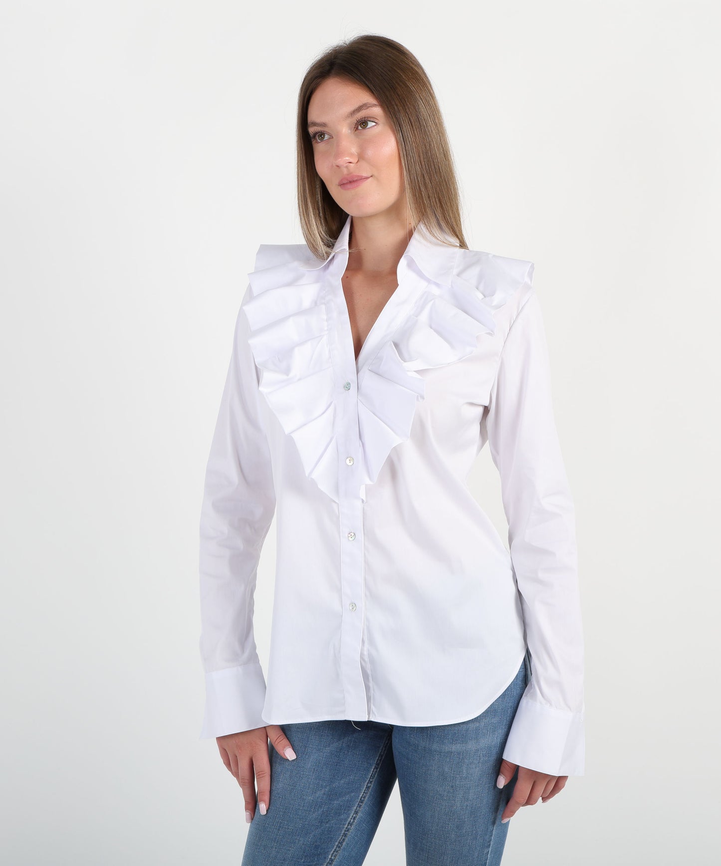 CHIARA BONI Camicia donna in cotone stretch