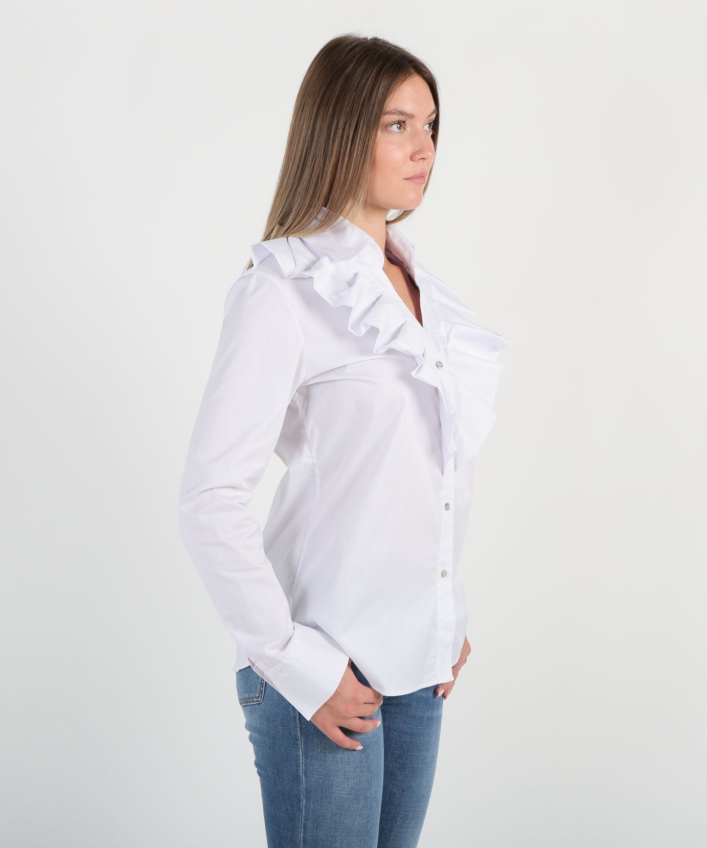 CHIARA BONI Camicia donna in cotone stretch