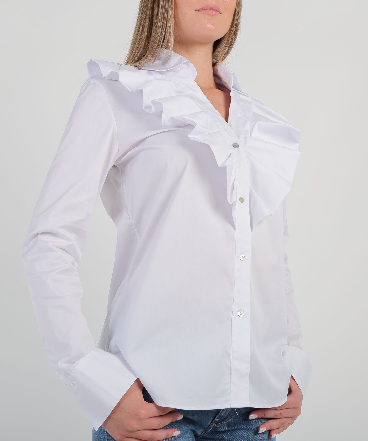 CHIARA BONI Camicia donna in cotone stretch
