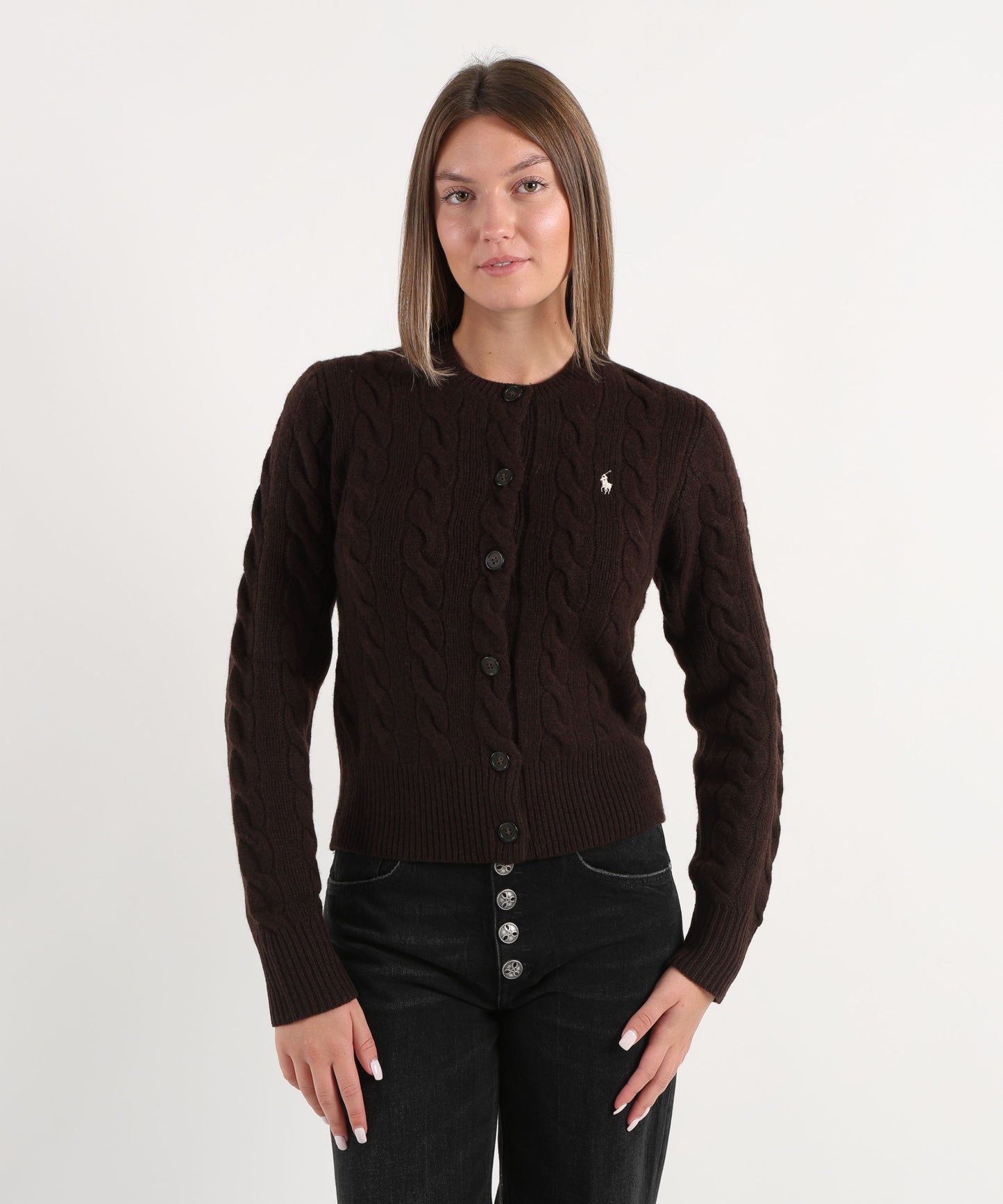 POLO RALPH LAUREN Cardigan a treccia