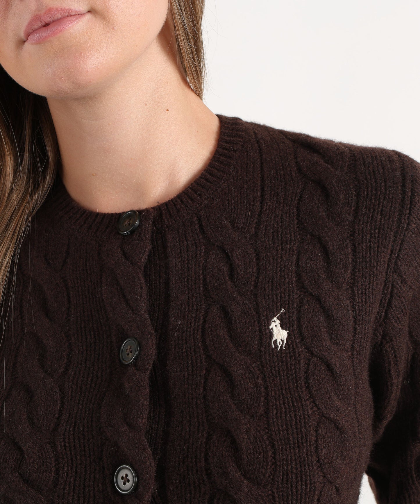 POLO RALPH LAUREN Cardigan a treccia