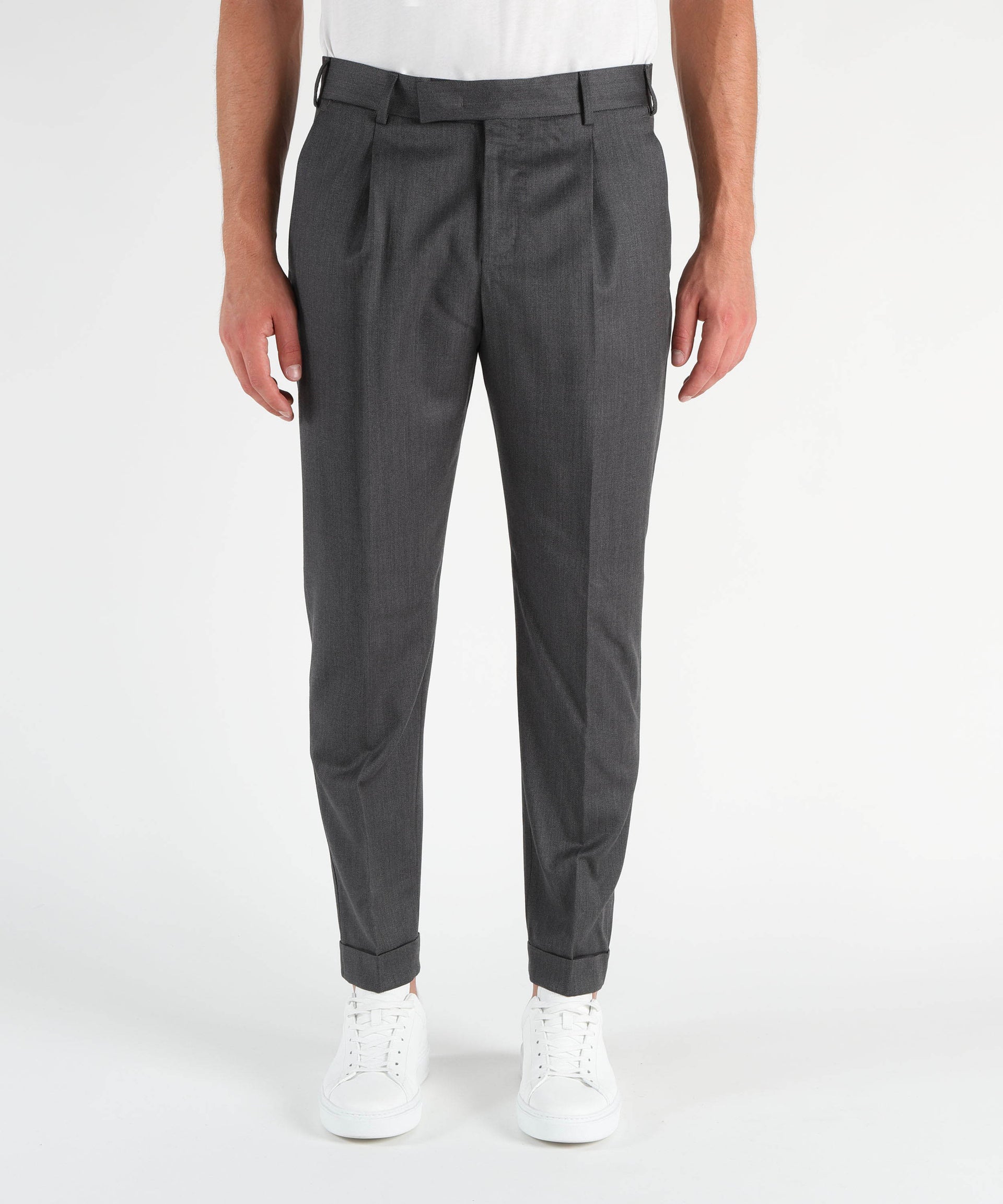 PT01 Pantalone classico in lana rebel