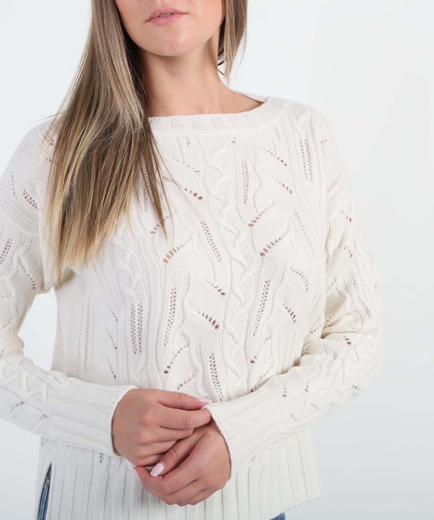 D.EXTERIOR Maglia multitreccia