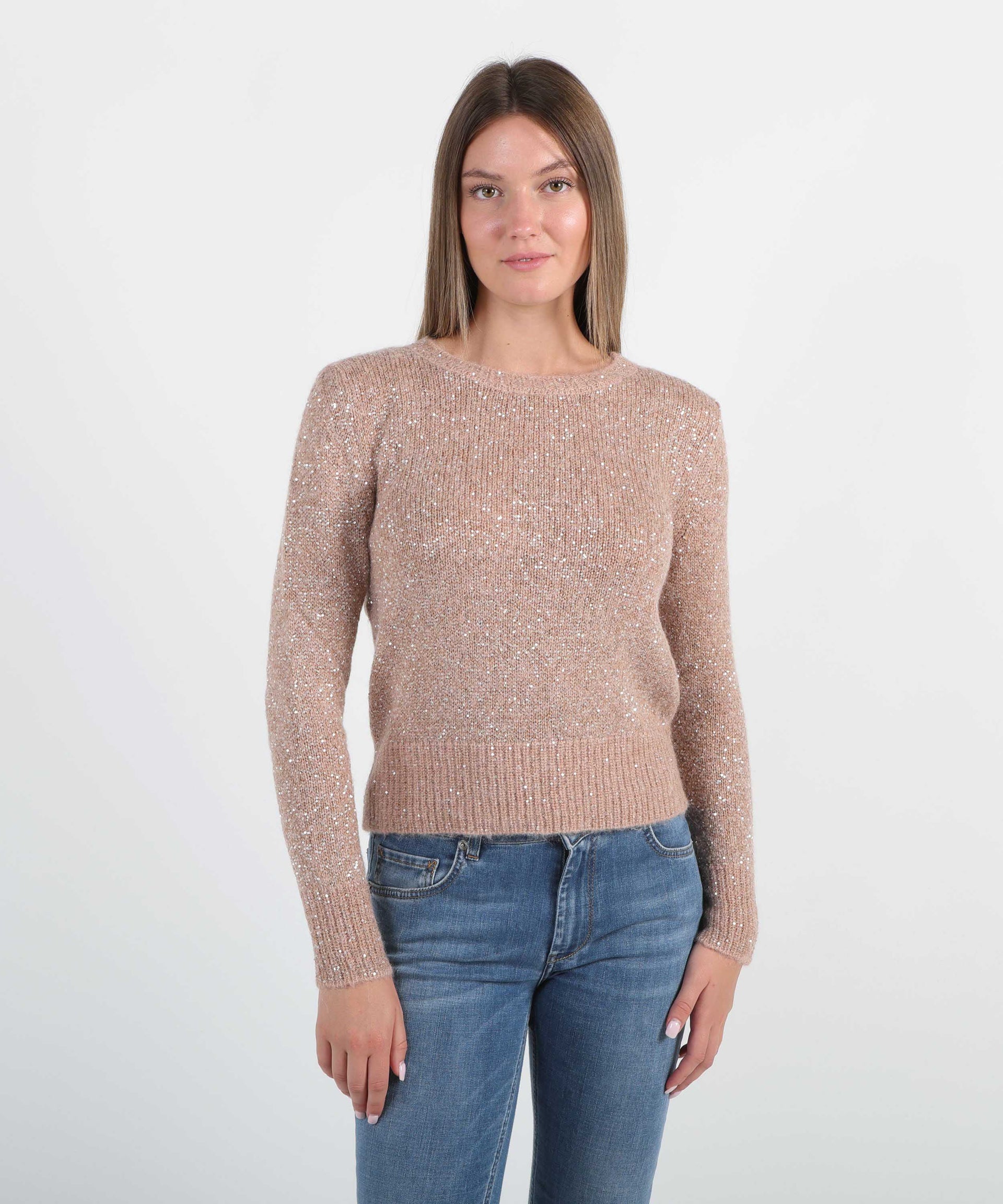 D.EXTERIOR Maglia con paillettes