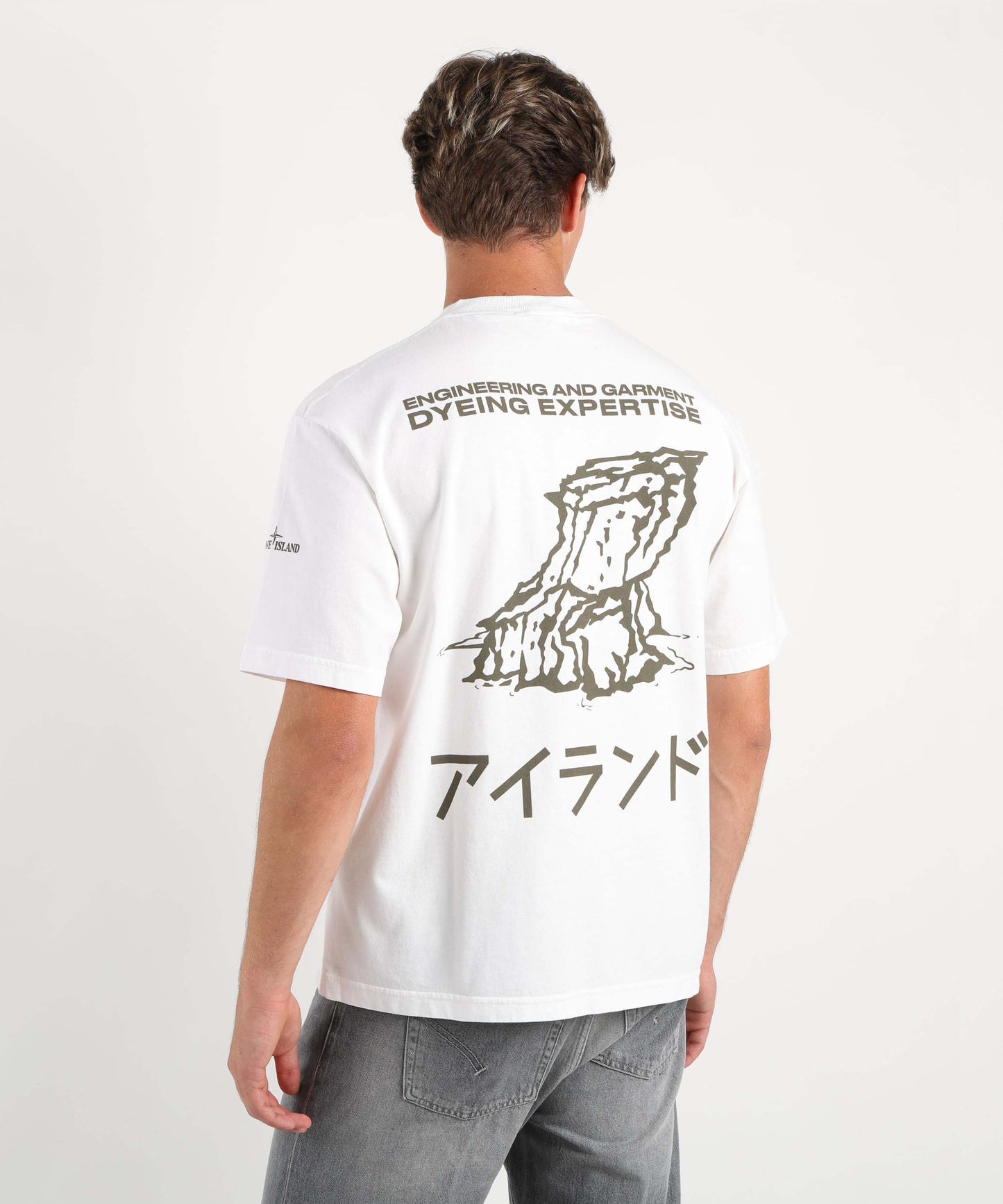 STONE ISLAND T-shirt con stampa