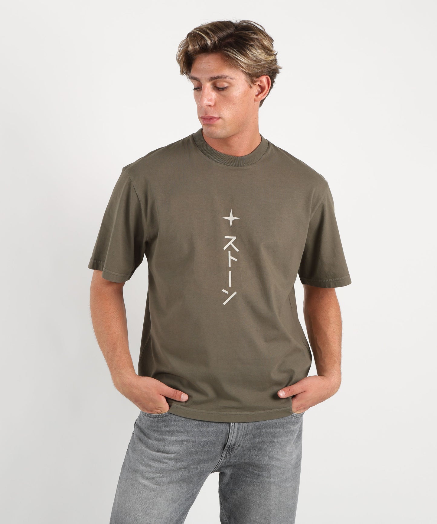 STONE ISLAND T-shirt con stampa
