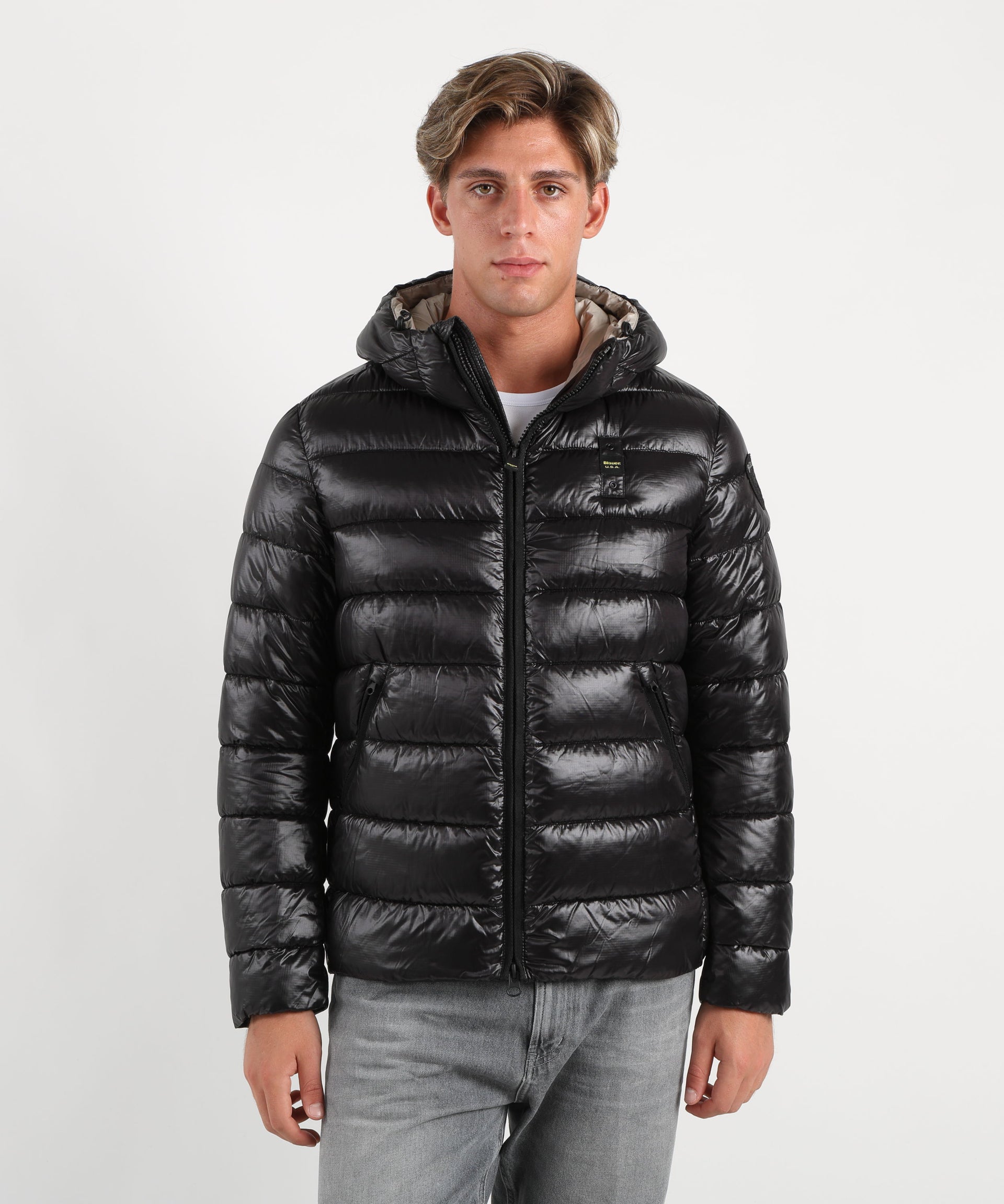 BLAUER Giubbetto in nylon eco adams