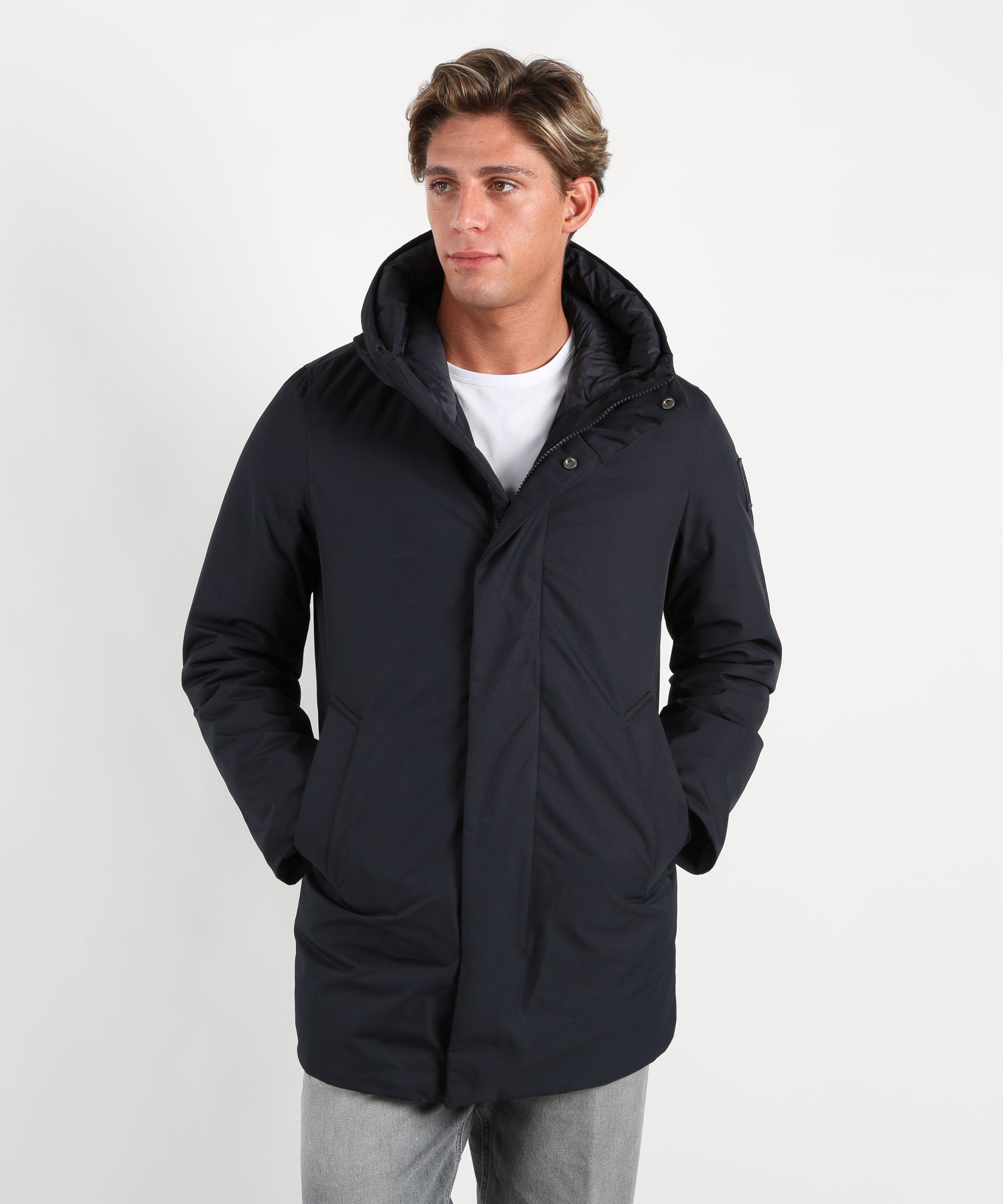 BOMBOOGIE Piumino con cappuccio – Capuzzi Moda - Main Image