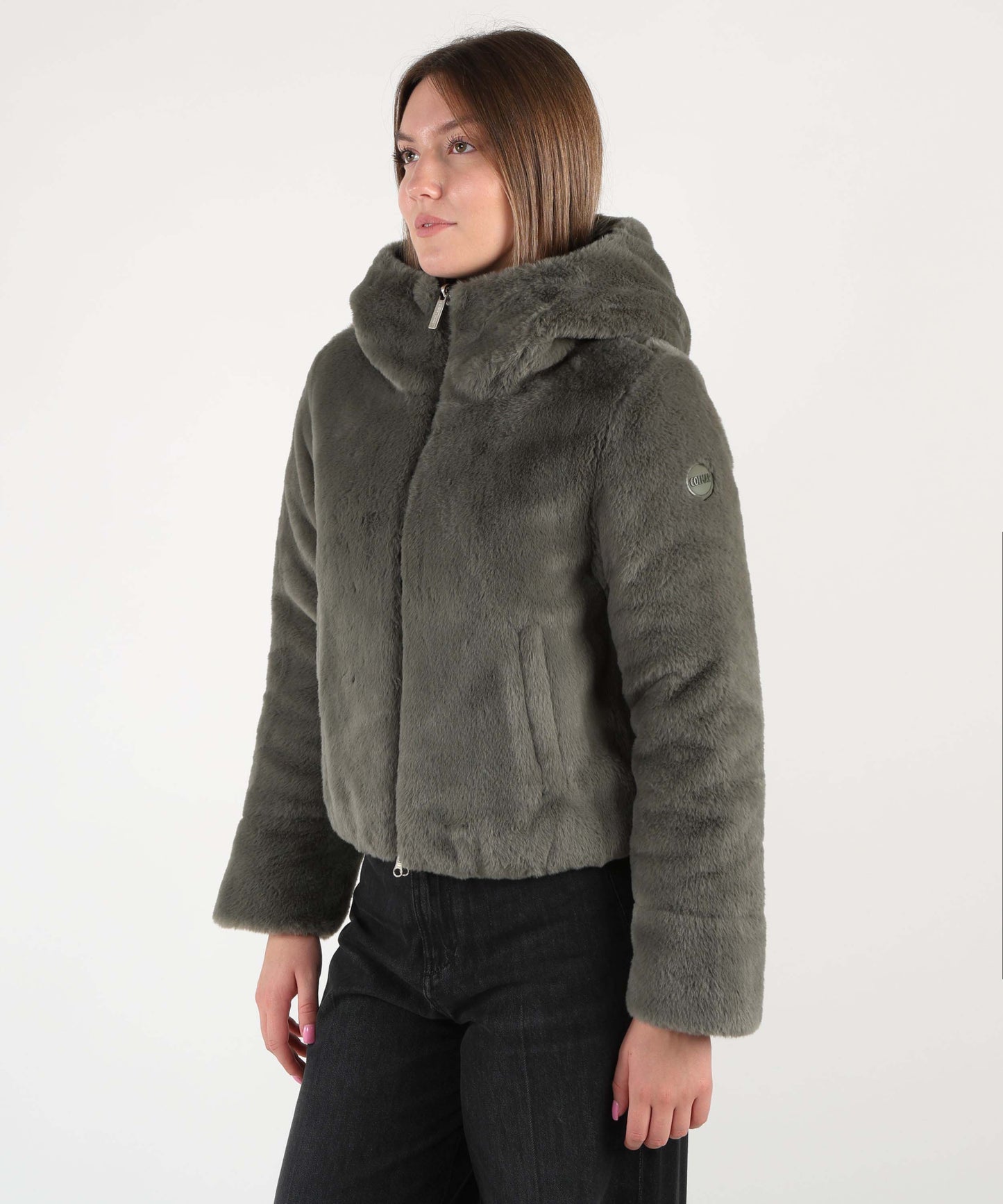 COLMAR Giacca pelliccia reversibile