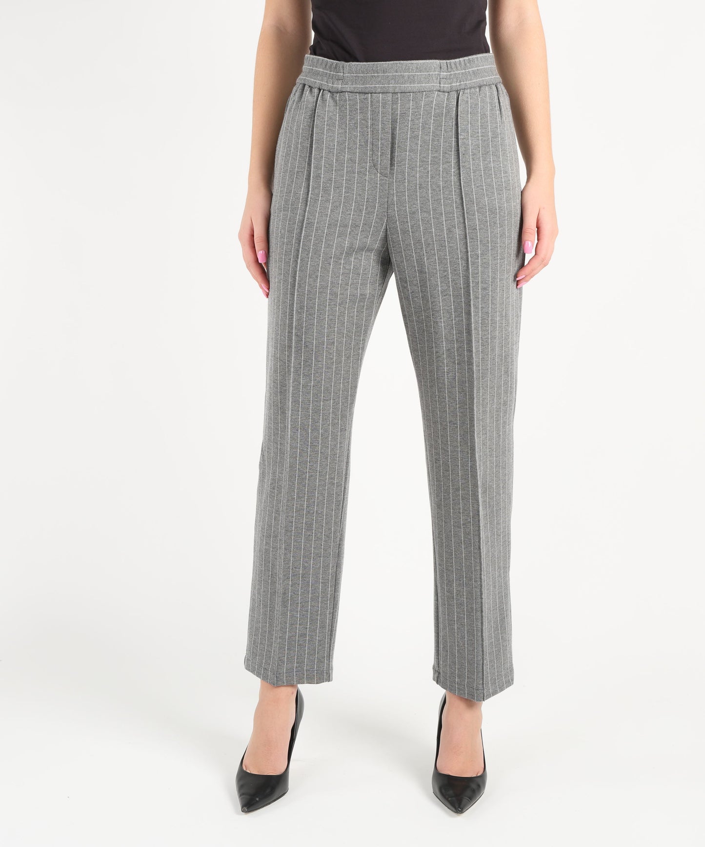 PENNYBLACK Pantaloni in jersey gessato