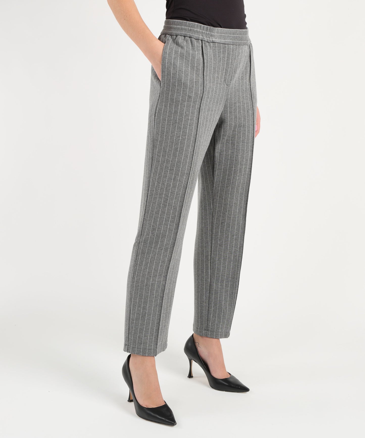 PENNYBLACK Pantaloni in jersey gessato