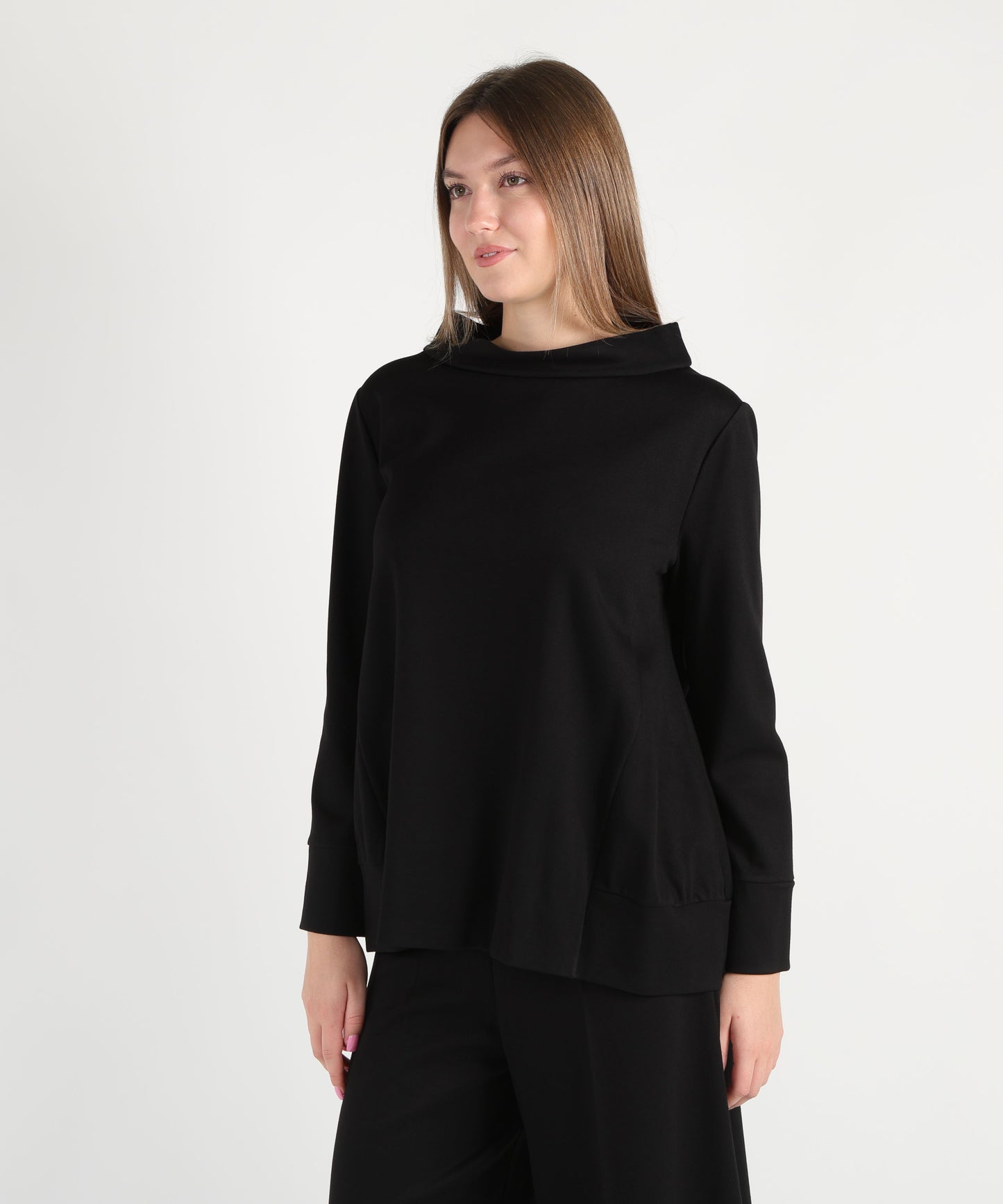 MEIMEI Blusa donna in misto viscosa stretch