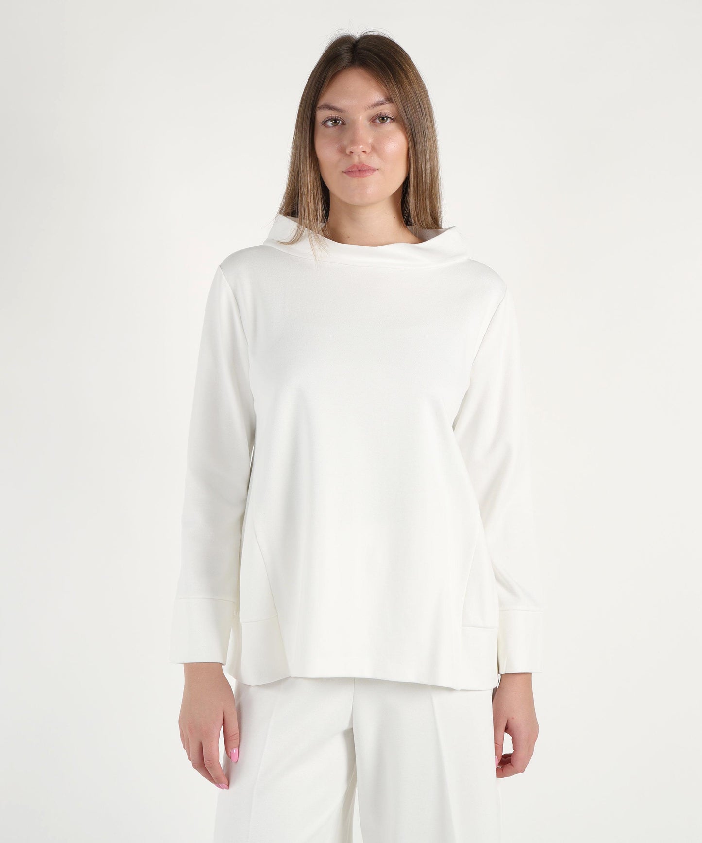 MEIMEI Blusa donna in misto viscosa stretch