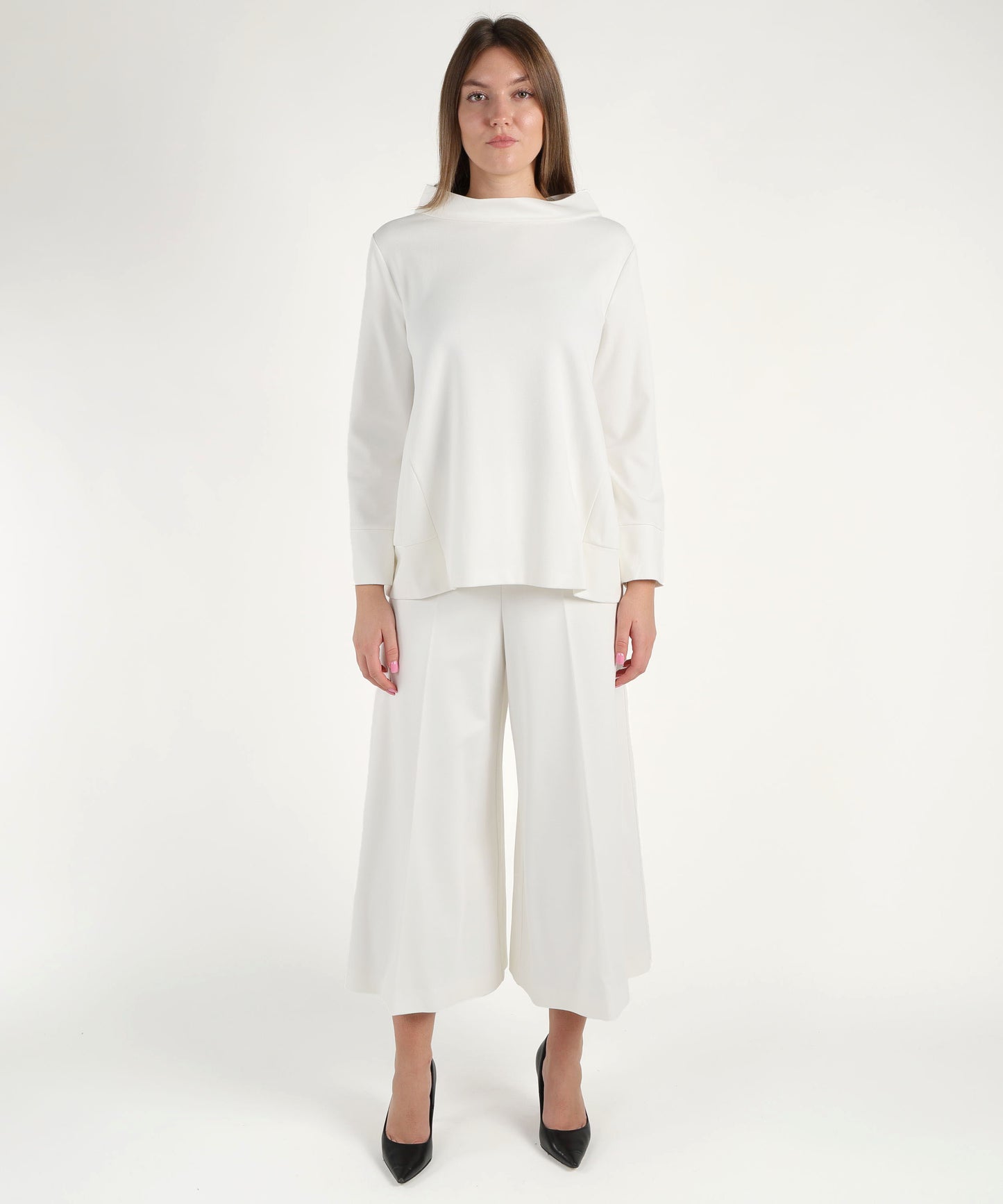 MEIMEI Blusa donna in misto viscosa stretch