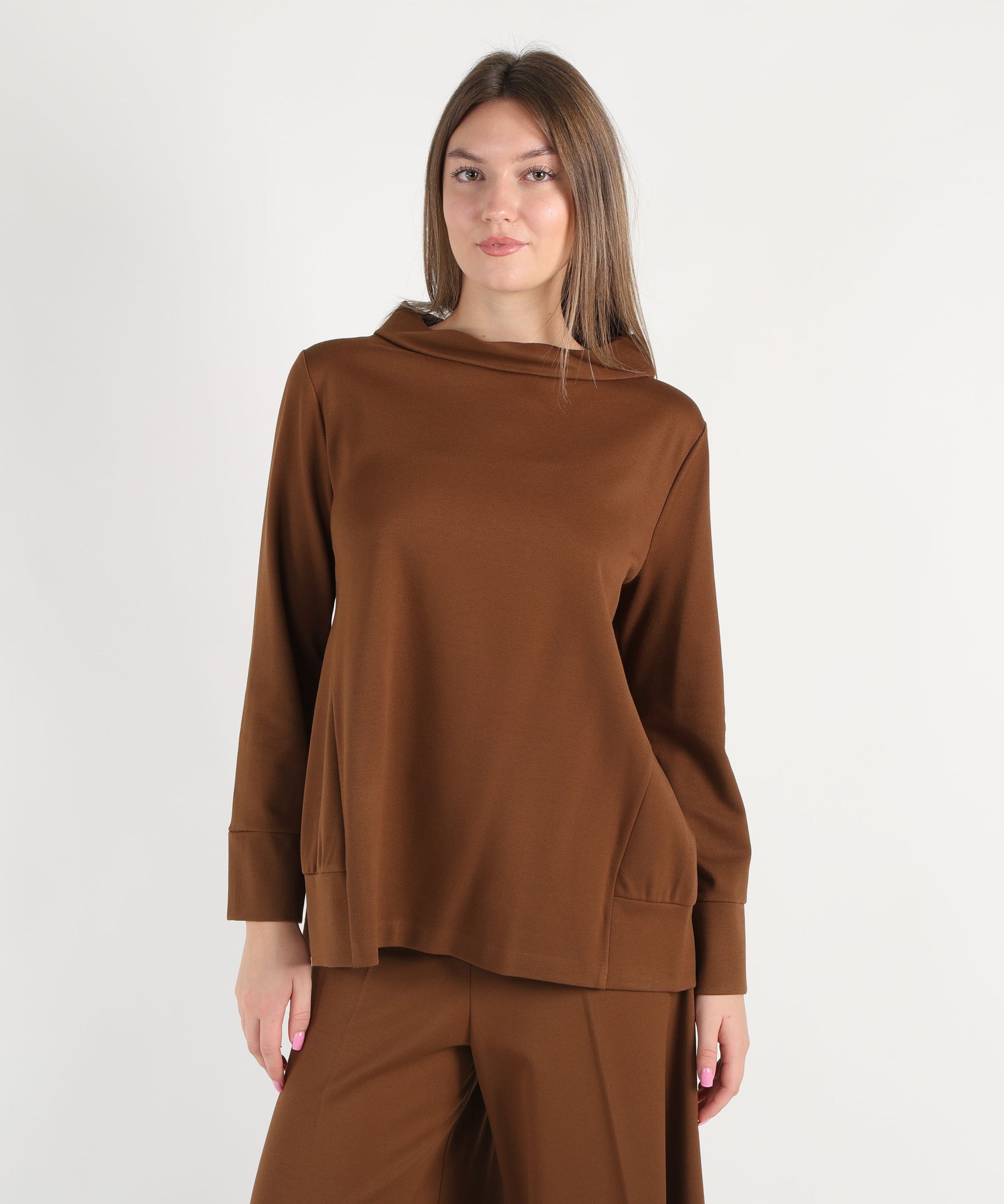 MEIMEI Blusa donna in misto viscosa stretch