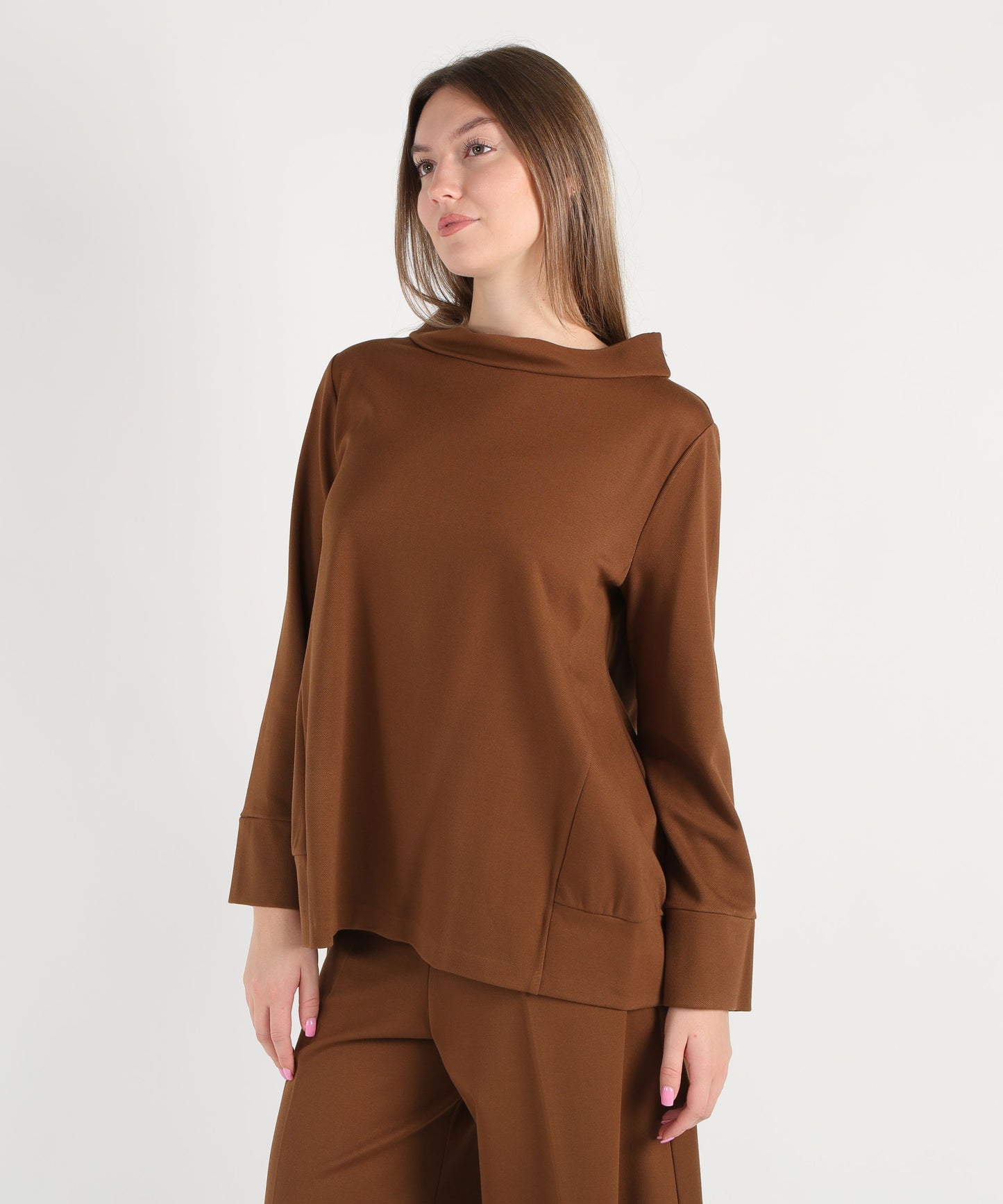 MEIMEI Blusa donna in misto viscosa stretch