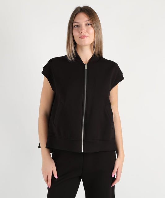 MEIMEI Gilet con zip