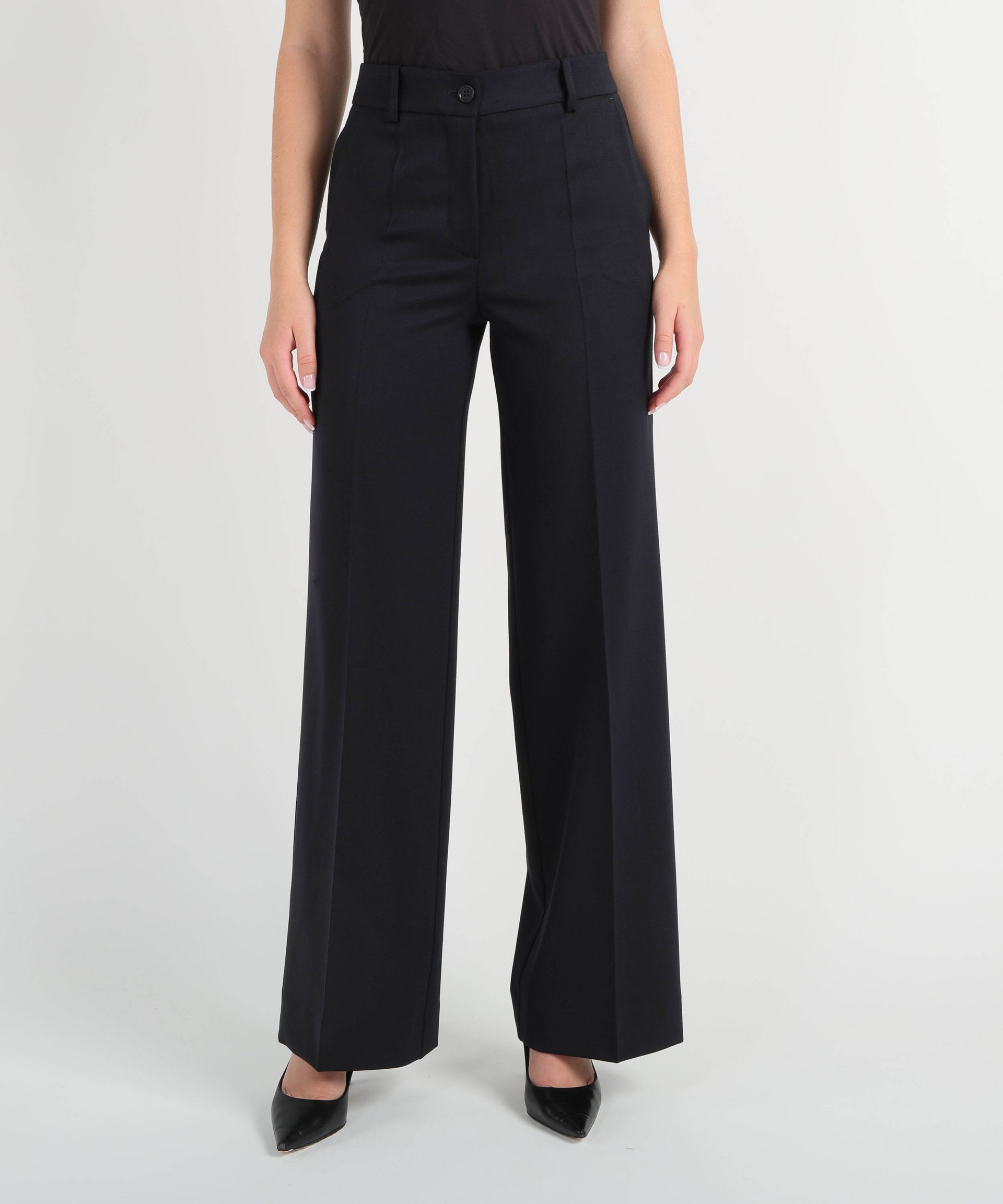 P.A.R.O.S.H. Pantalone ampio con bottone