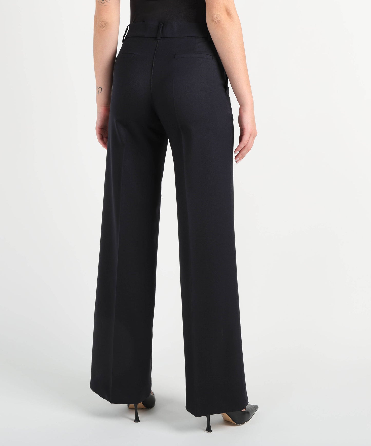 P.A.R.O.S.H. Pantalone ampio con bottone