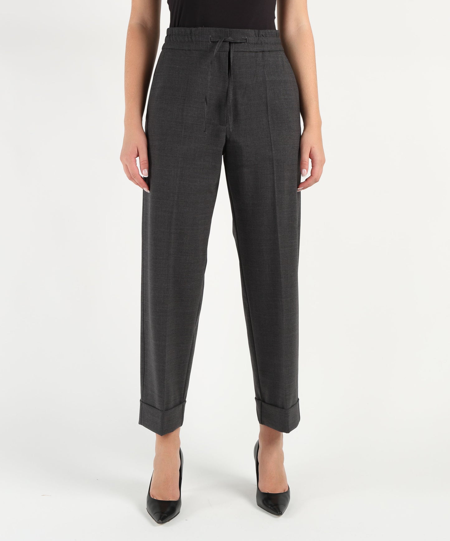 P.A.R.O.S.H. Pantaloni con risvolto
