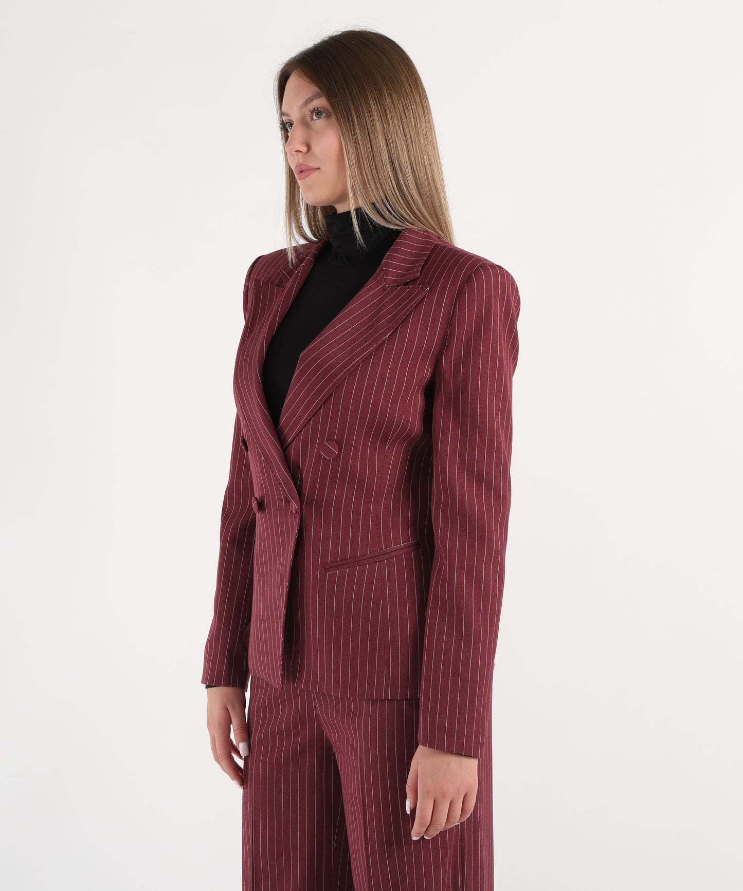SILENCE LIMITED Giacca libra pistripe