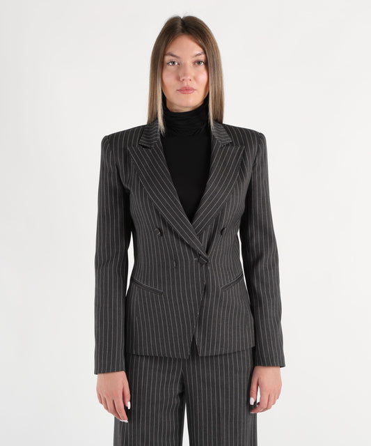 SILENCE LIMITED Giacca libra pistripe