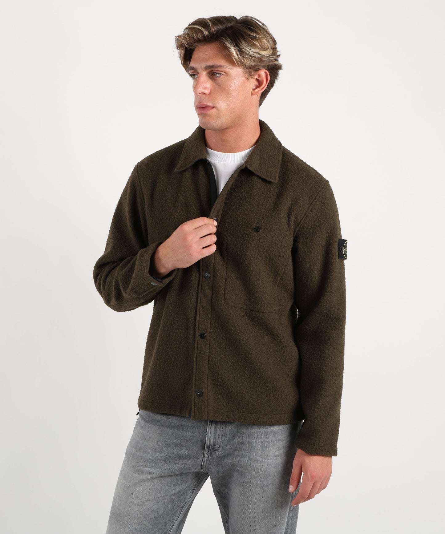 STONE ISLAND Giacca camicia