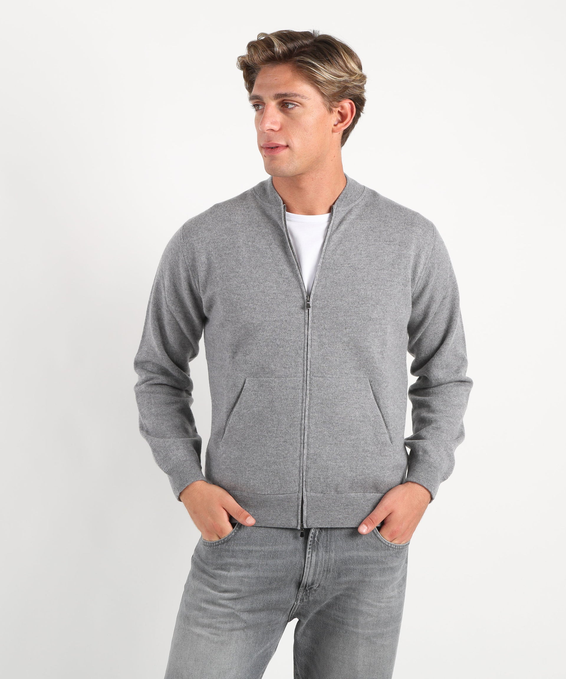 FILIPPO DE LAURENTIIS Maglia full zip